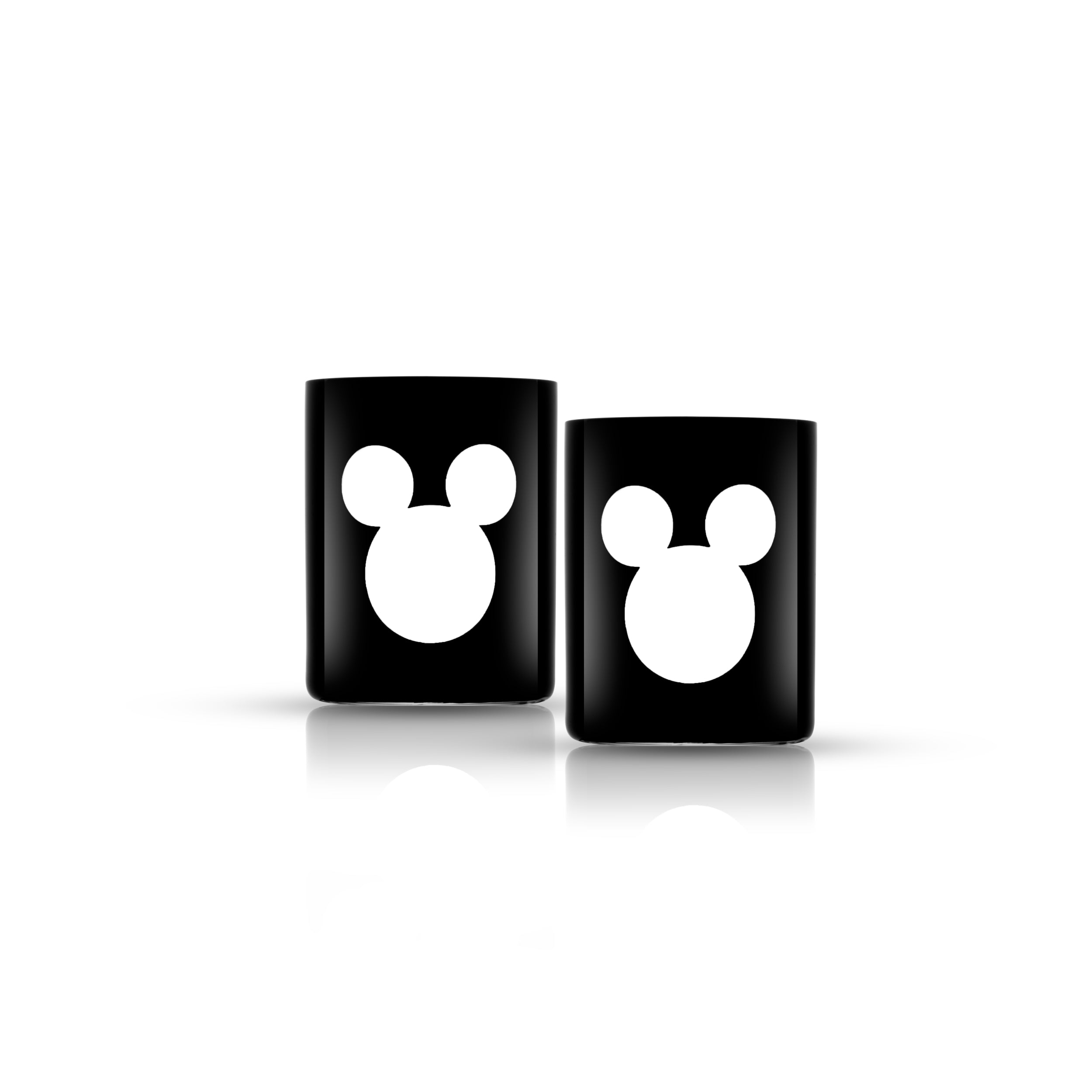 joyjolt-disney-luxury-mickey-mouse-double-old-fashioned-glasses-set-of-2-12-oz image 1