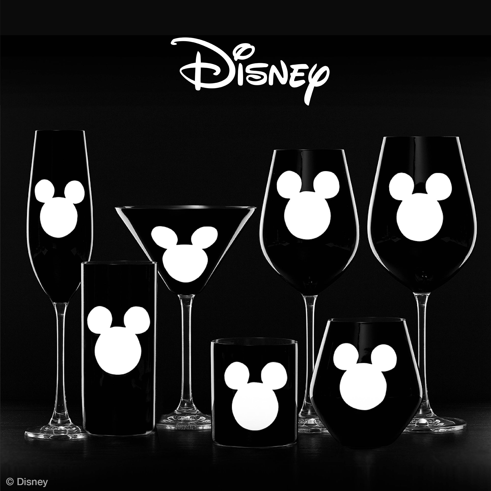 joyjolt-disney-luxury-mickey-mouse-double-old-fashioned-glasses-set-of-2-12-oz image 5