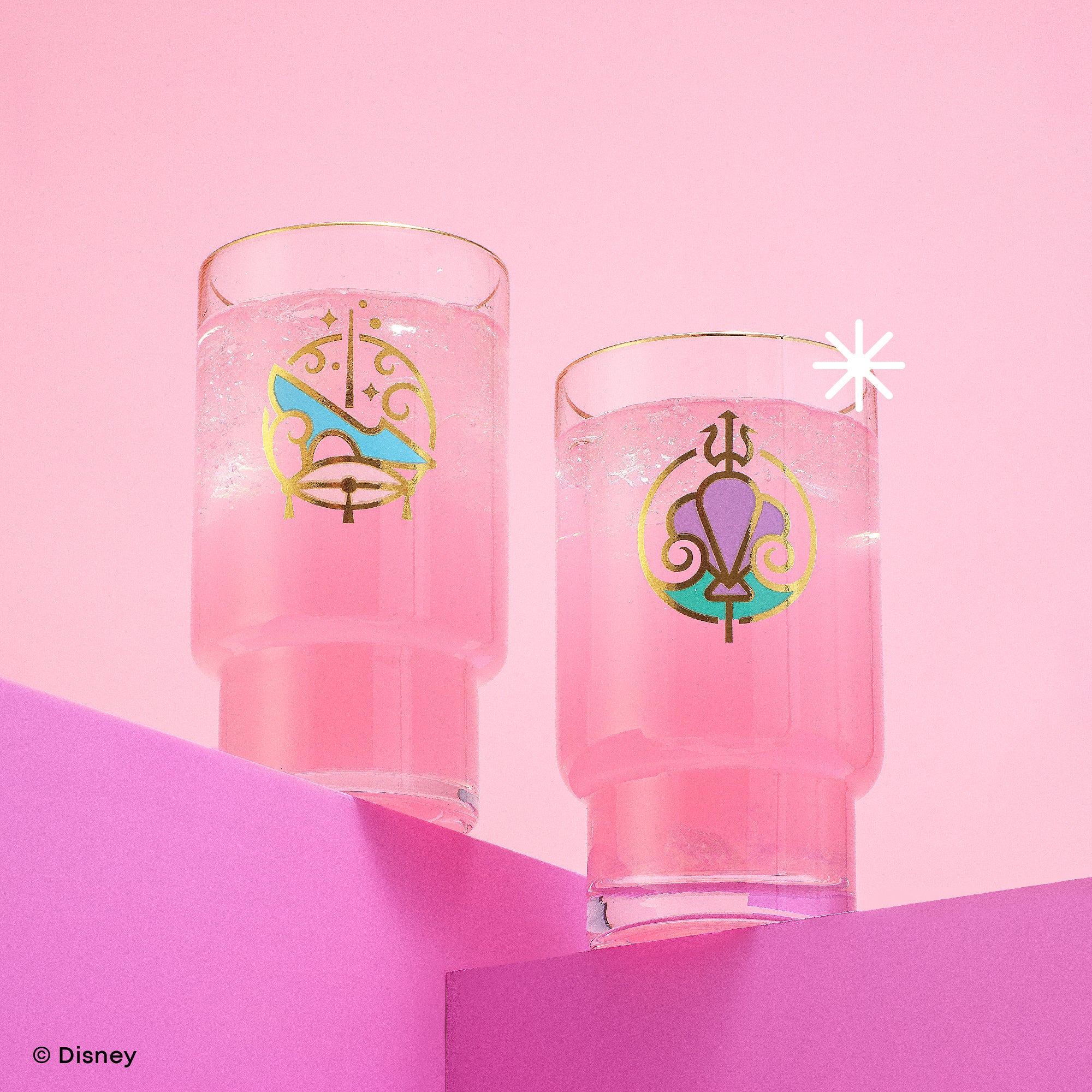 joyjolt-disney-princess-iconic-tall-drinking-glasses-16-oz-set-of-6 image 2