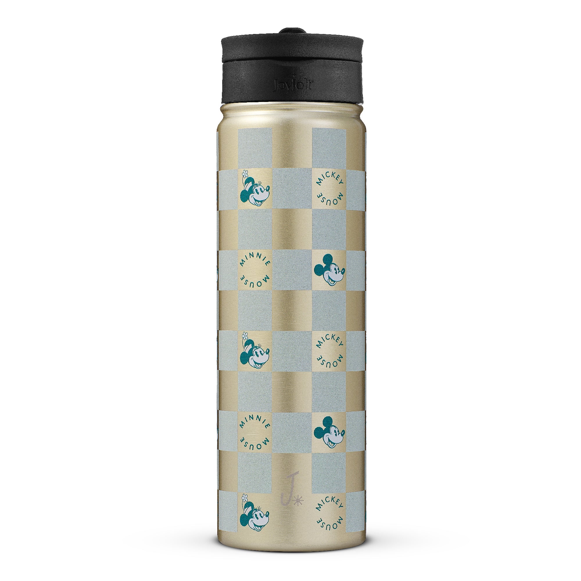 joyjolt-disney-retro-vintage-mickey-minnie-stainless-steel-water-bottle-22-oz image 1