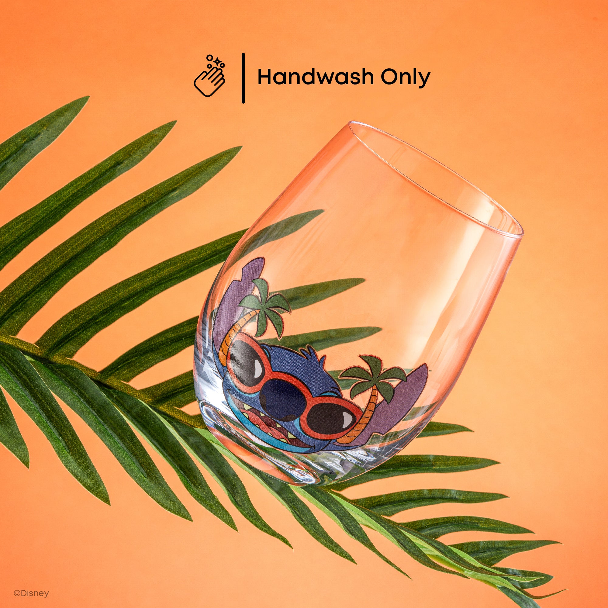joyjolt-disney-stitch-silly-sips-stemless-drinking-glasses-set-of-4-19-oz-lead-f image 4