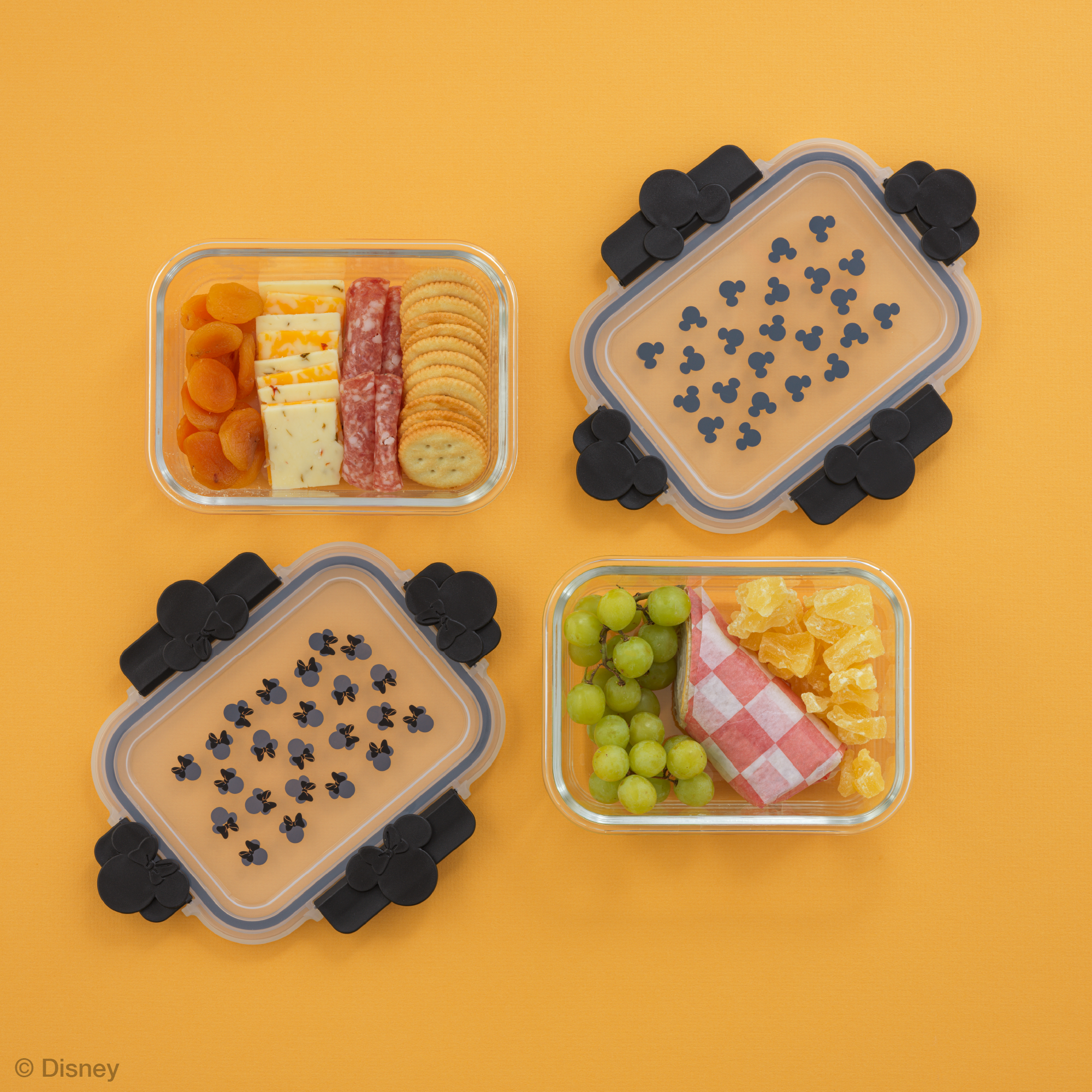 joyjolt-disney-mickey-minnie-food-storage-containers-set-of-2-34oz-each image 2