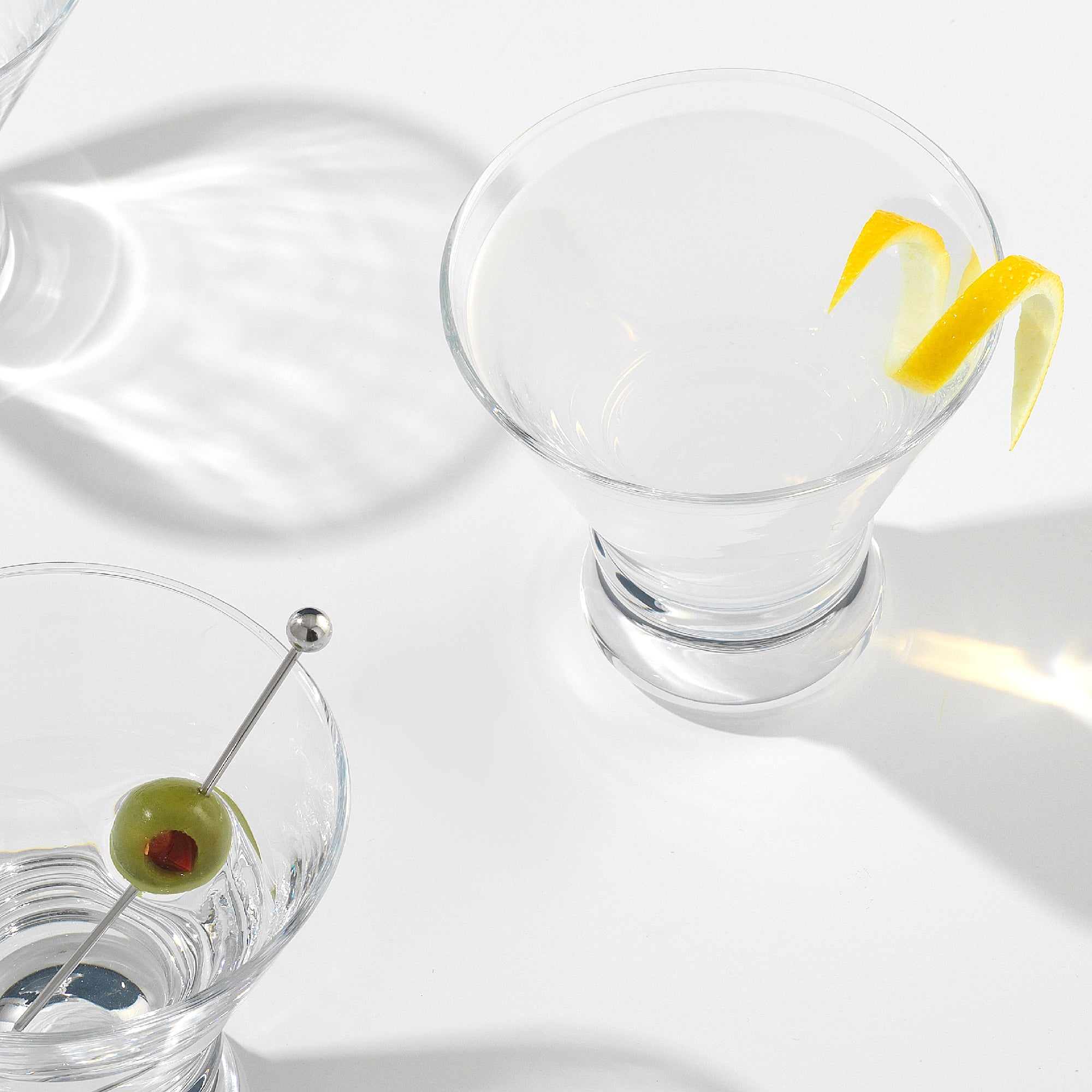 joyjolt-afina-stemless-martini-glasses-set-of-4-8-5-oz image 2