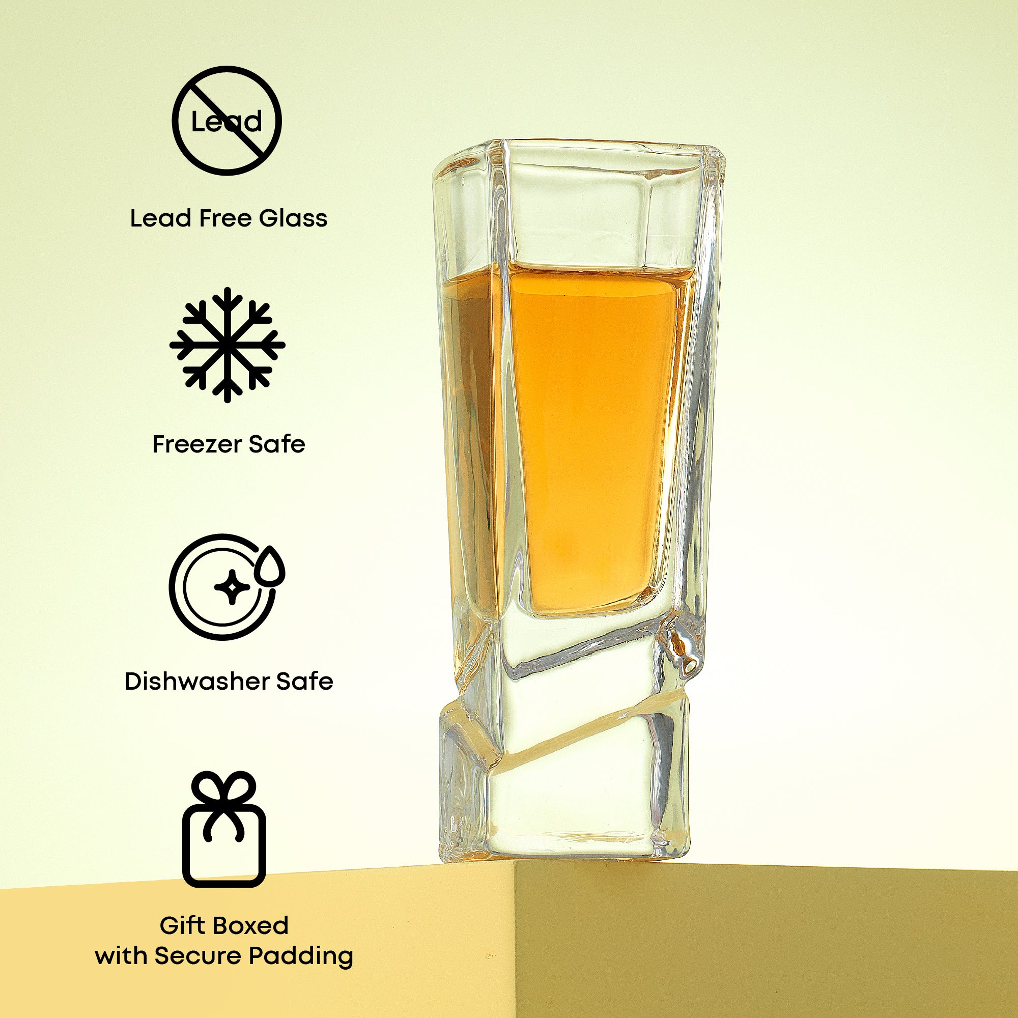 joyjolt-carre-shot-glasses-1-5-oz-set-of-4 image 4