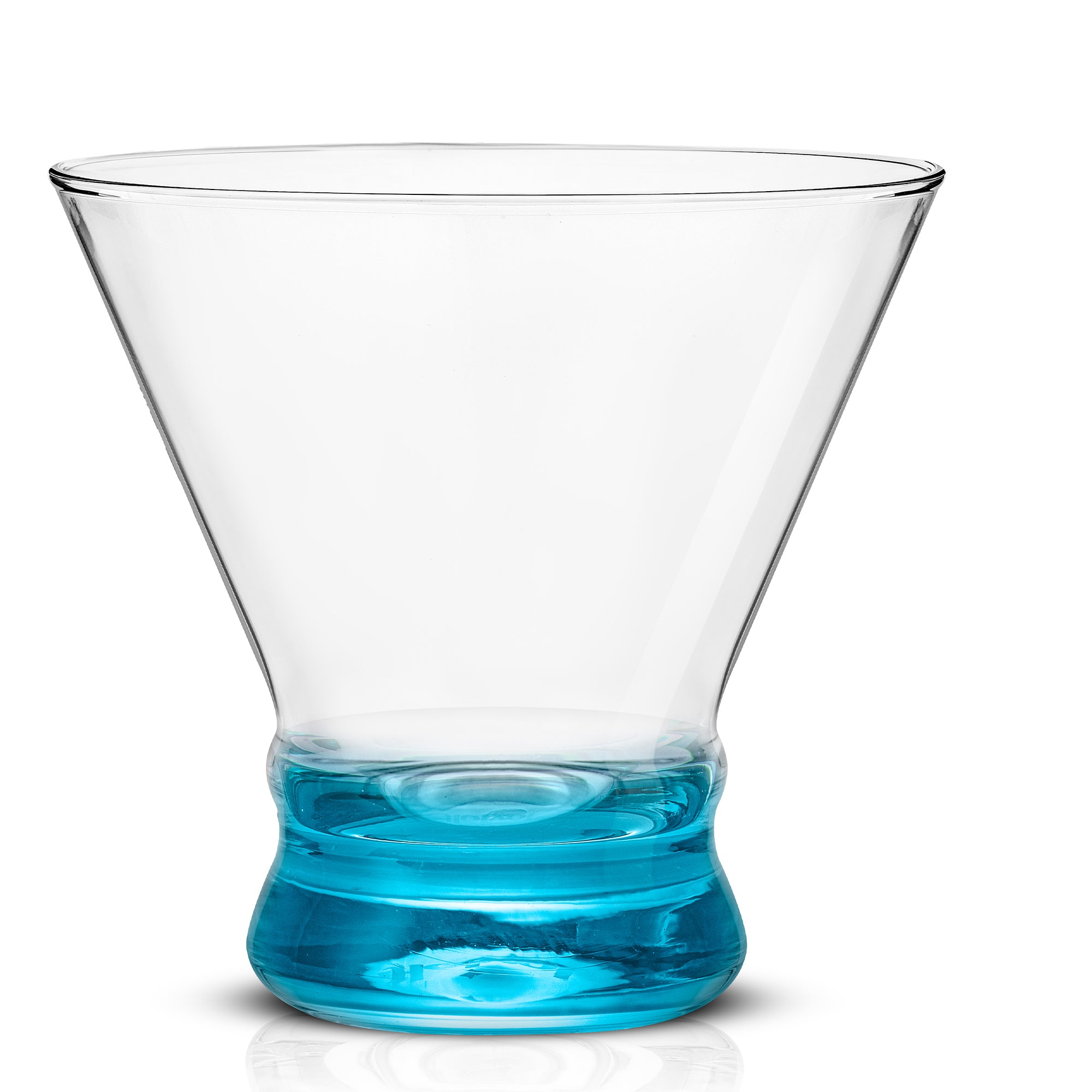 joyjolt-hue-colored-stemless-martini-glasses-7-5-oz-set-of-6 image 8