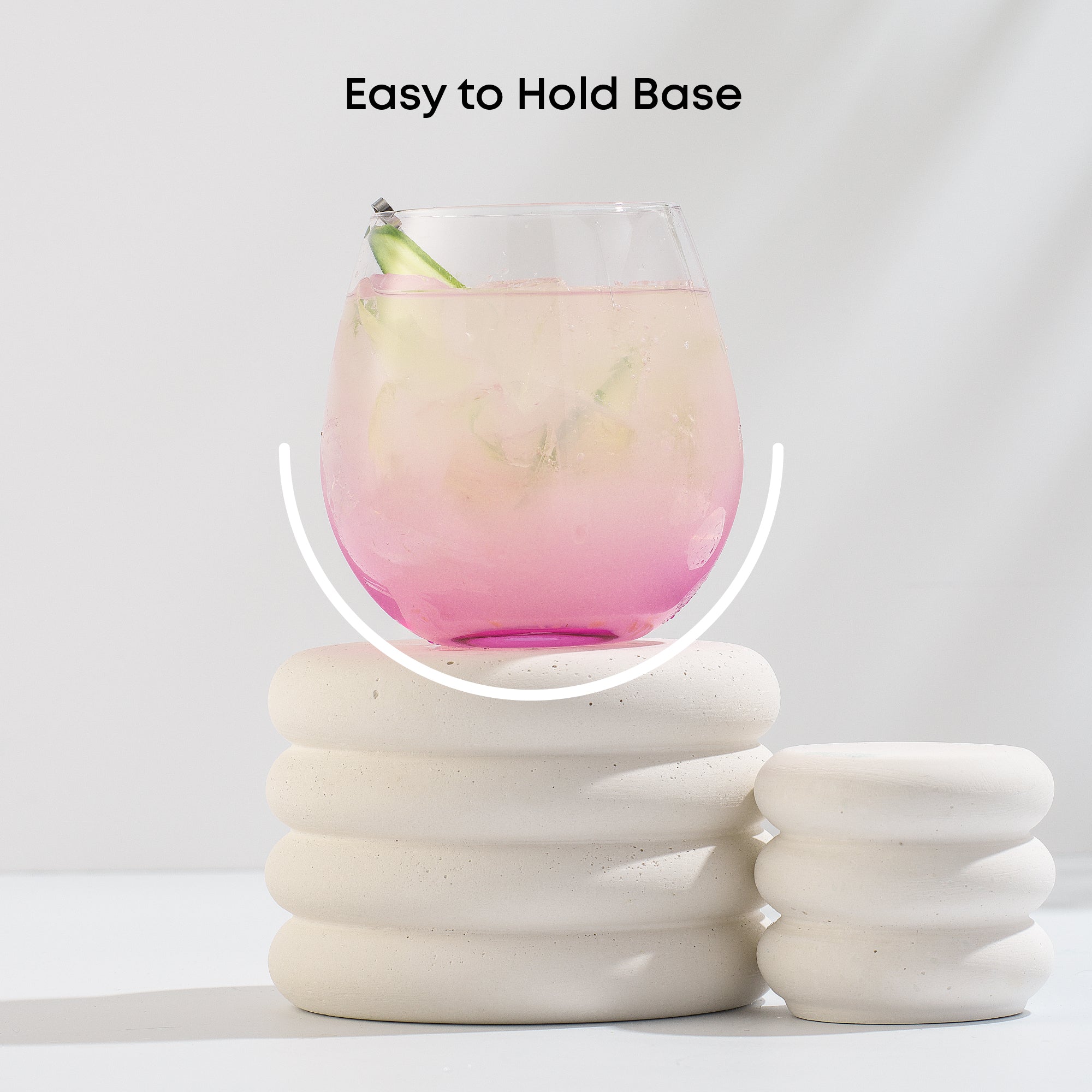 joyjolt-hue-colored-stemless-wine-glasses-set-of-6-15-oz image 2