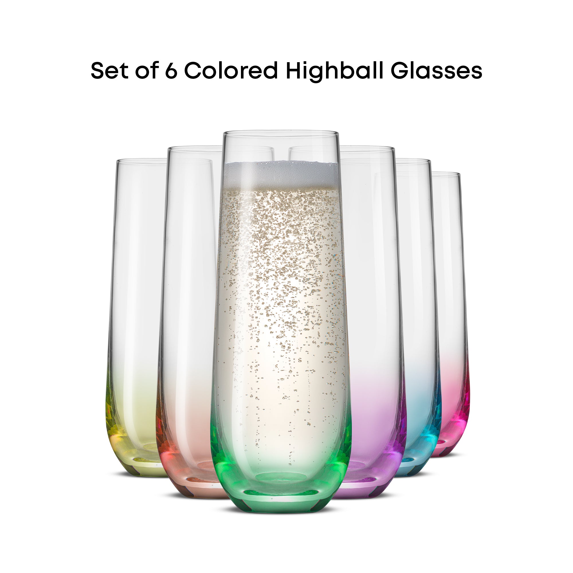 joyjolt-hue-colored-stemless-champagne-flutes-9-5-oz-set-of-6 image 6