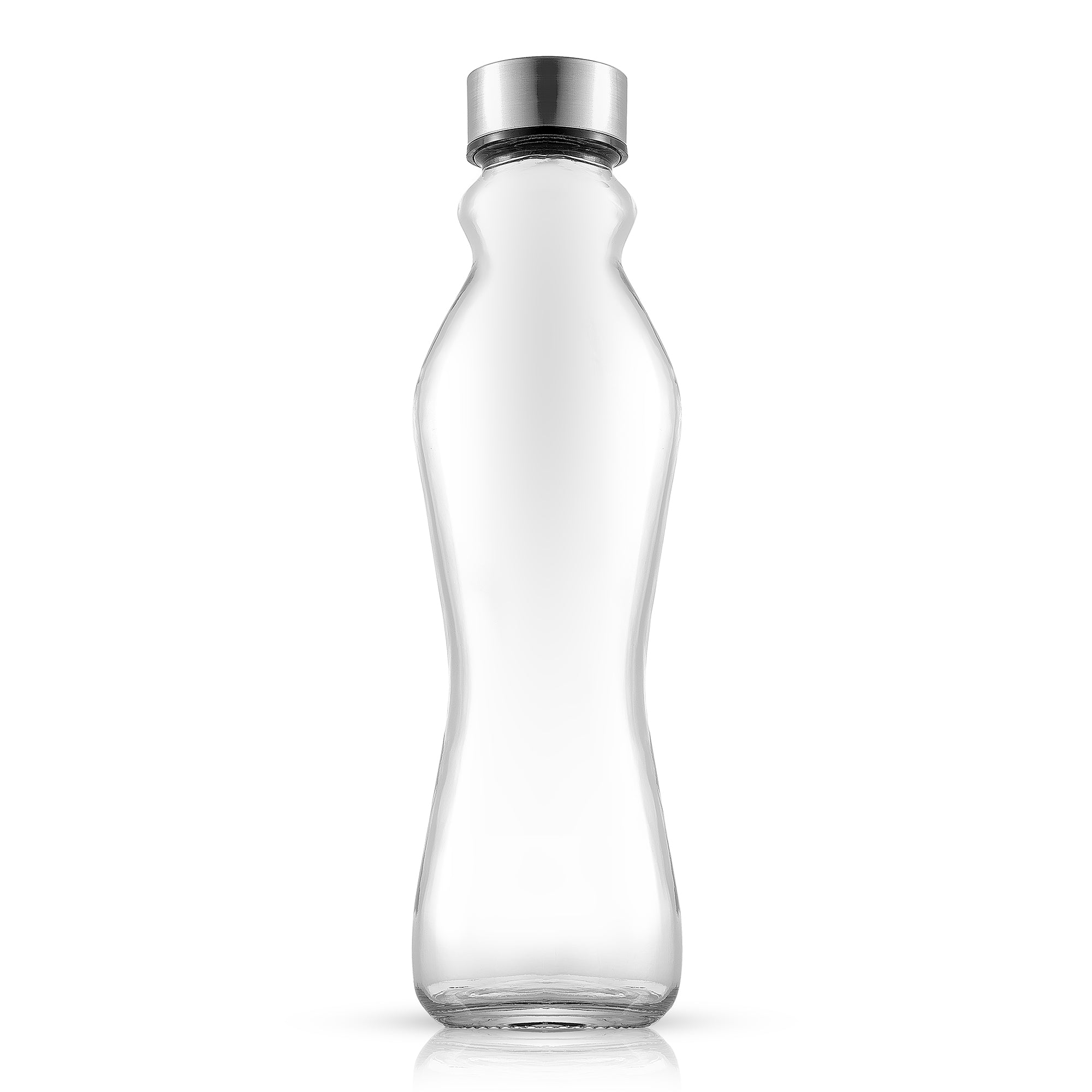 joyjolt-spring-glass-water-bottles-with-stainless-steel-cap-set-of-6-20-oz image 3