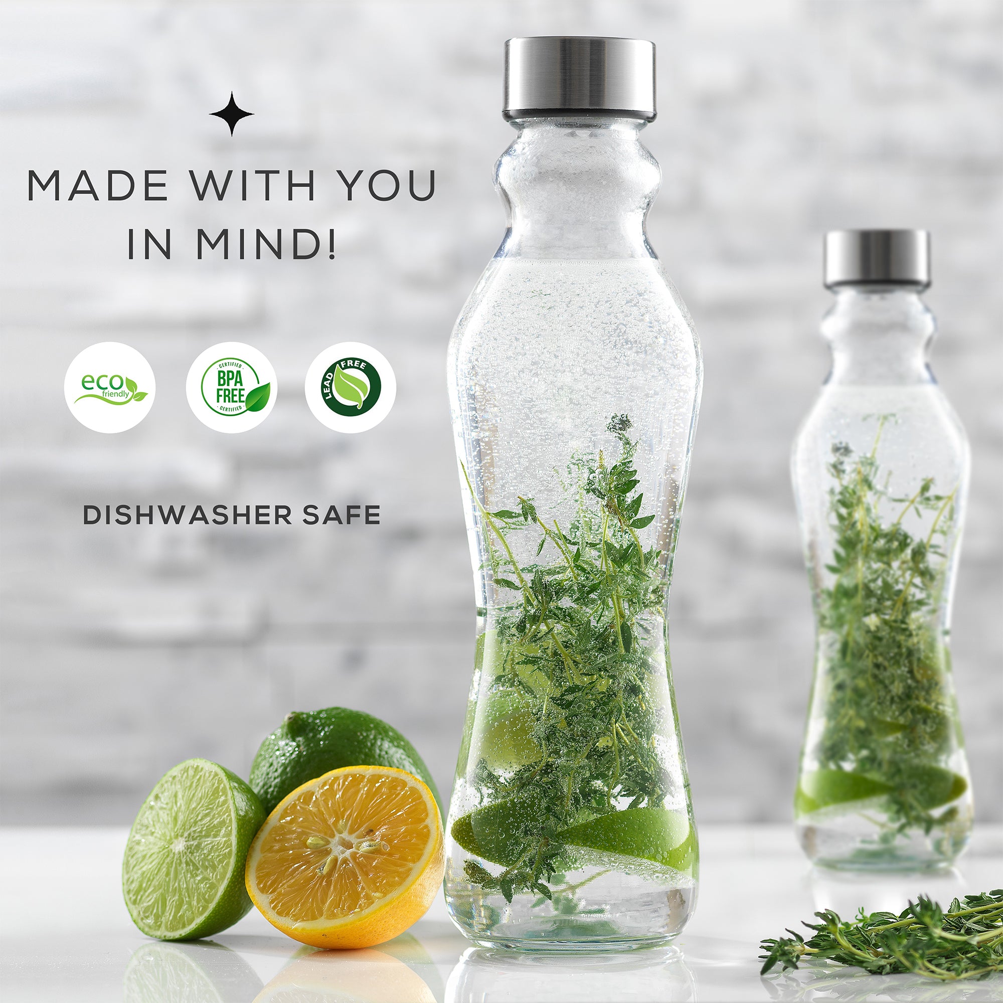 joyjolt-spring-glass-water-bottles-with-stainless-steel-cap-set-of-6-20-oz image 6