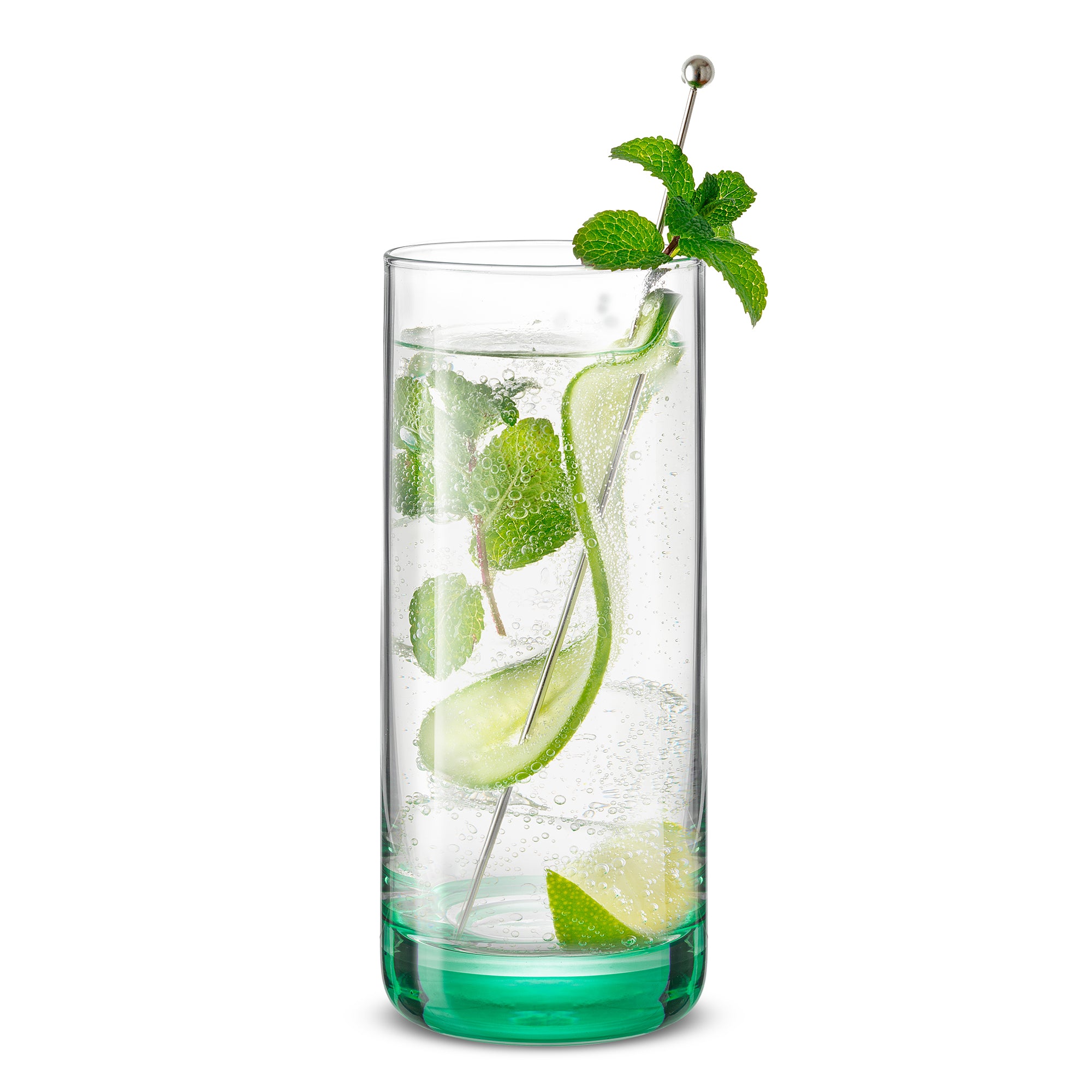 joyjolt-hue-colorful-highball-drinking-glasses-set-of-6-13-oz-lead-free-glass-di image 8