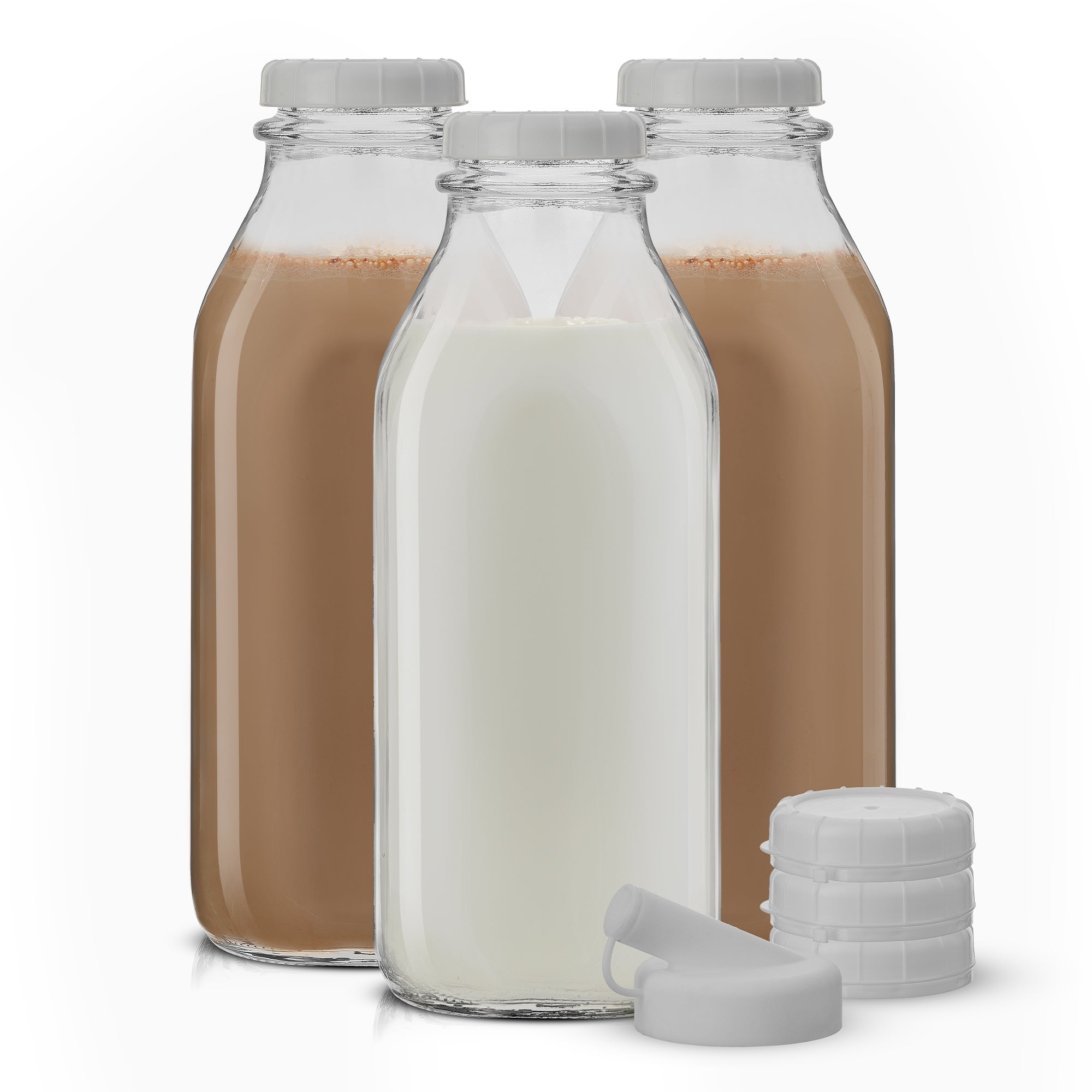 joyjolt-reusable-glass-milk-bottles-with-lid-pourer-32oz-or-64oz image 4