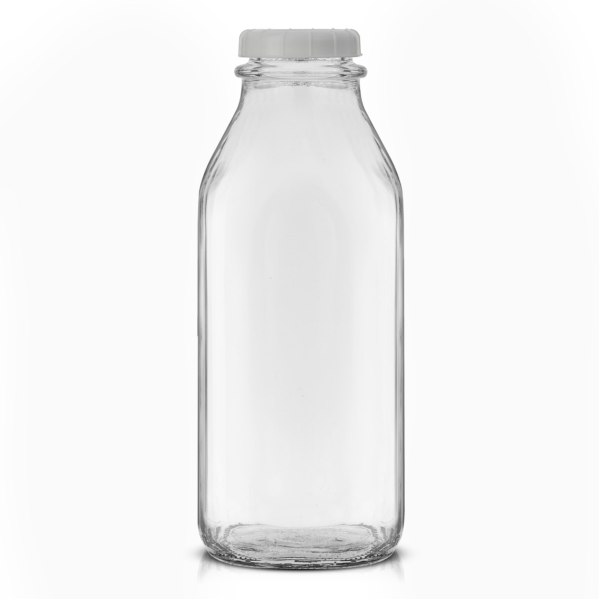 joyjolt-reusable-glass-milk-bottles-with-lid-pourer-32oz-or-64oz image 2