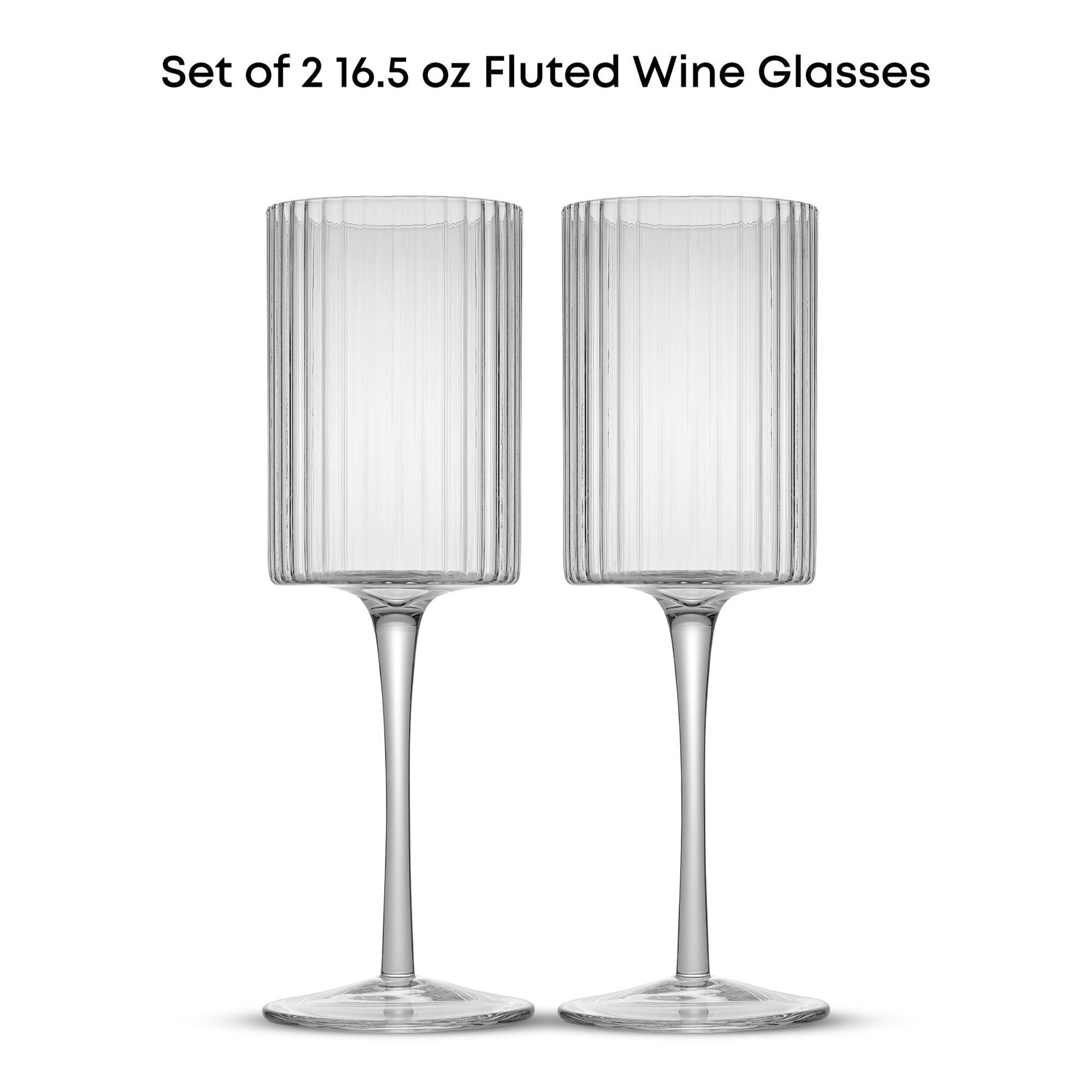 joyjolt-elle-fluted-red-wine-glasses-set-of-2-16-5-oz image 5