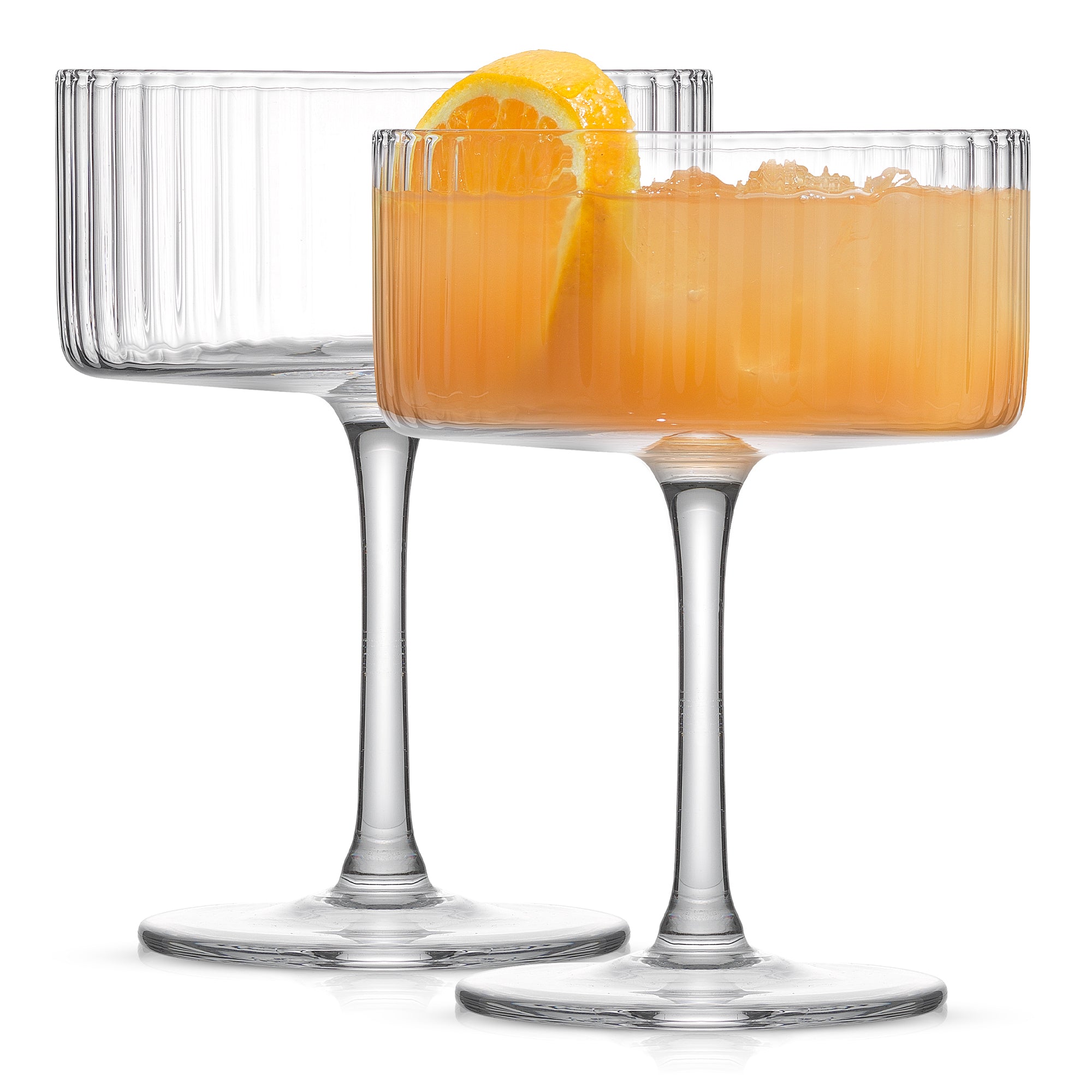 joyjolt-elle-fluted-coupe-martini-glasses-10-oz-set-of-2-lead-free image 1