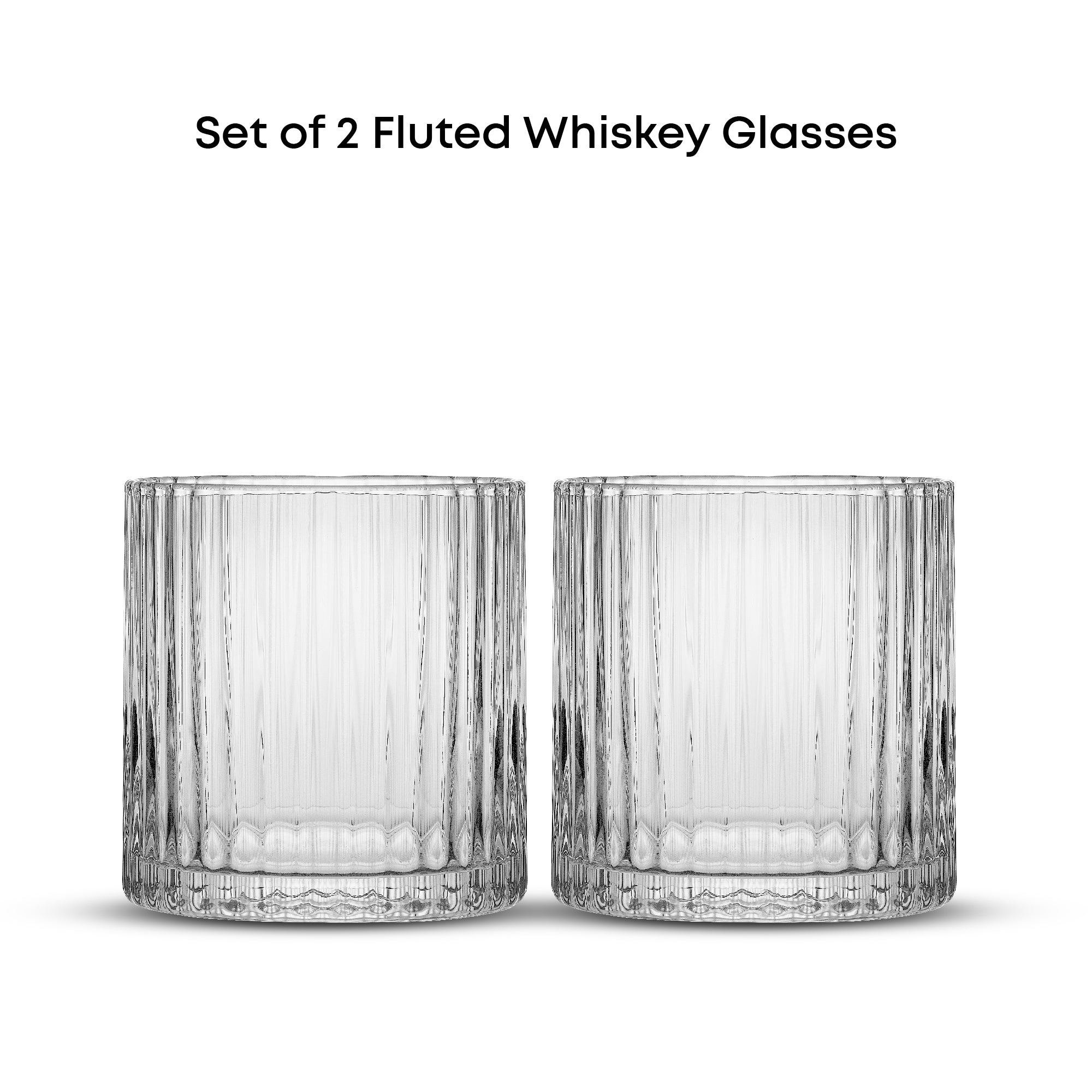 joyjolt-elle-fluted-cylinder-whiskey-glasses-set-of-2-9-5-oz image 5