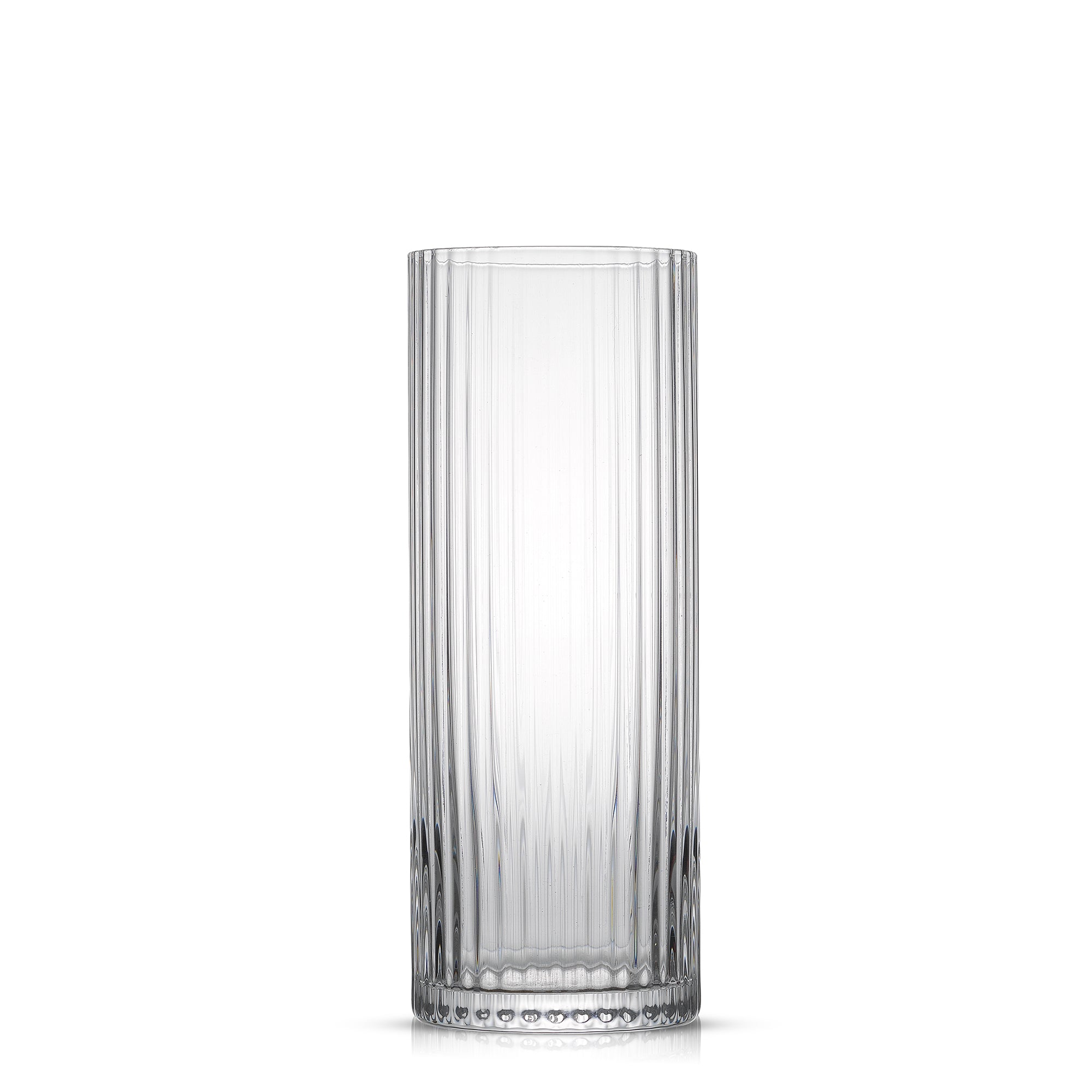 joyjolt-elle-fluted-cylinder-highball-glasses-16-oz-set-of-2 image 7