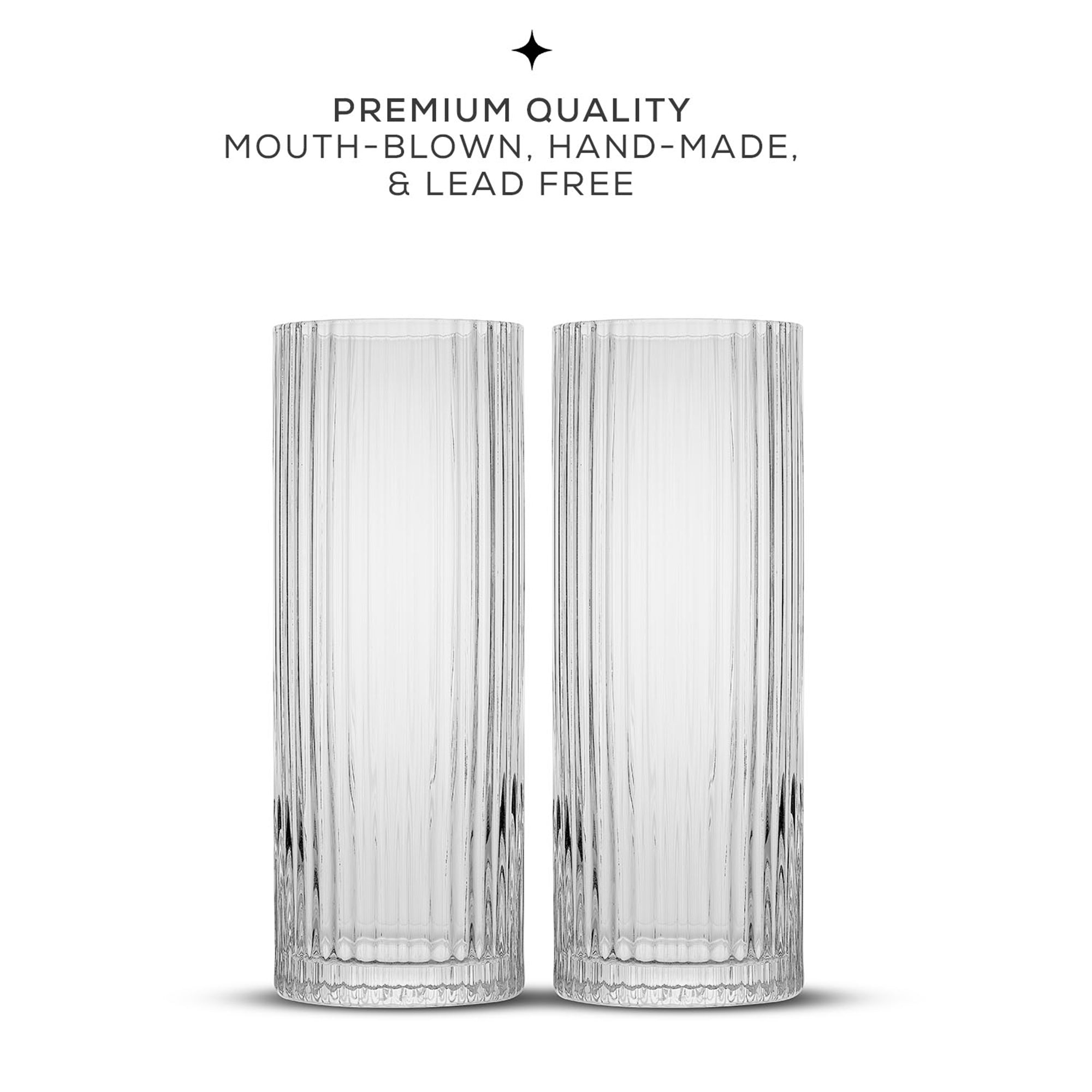 joyjolt-elle-fluted-cylinder-highball-glasses-16-oz-set-of-2 image 5