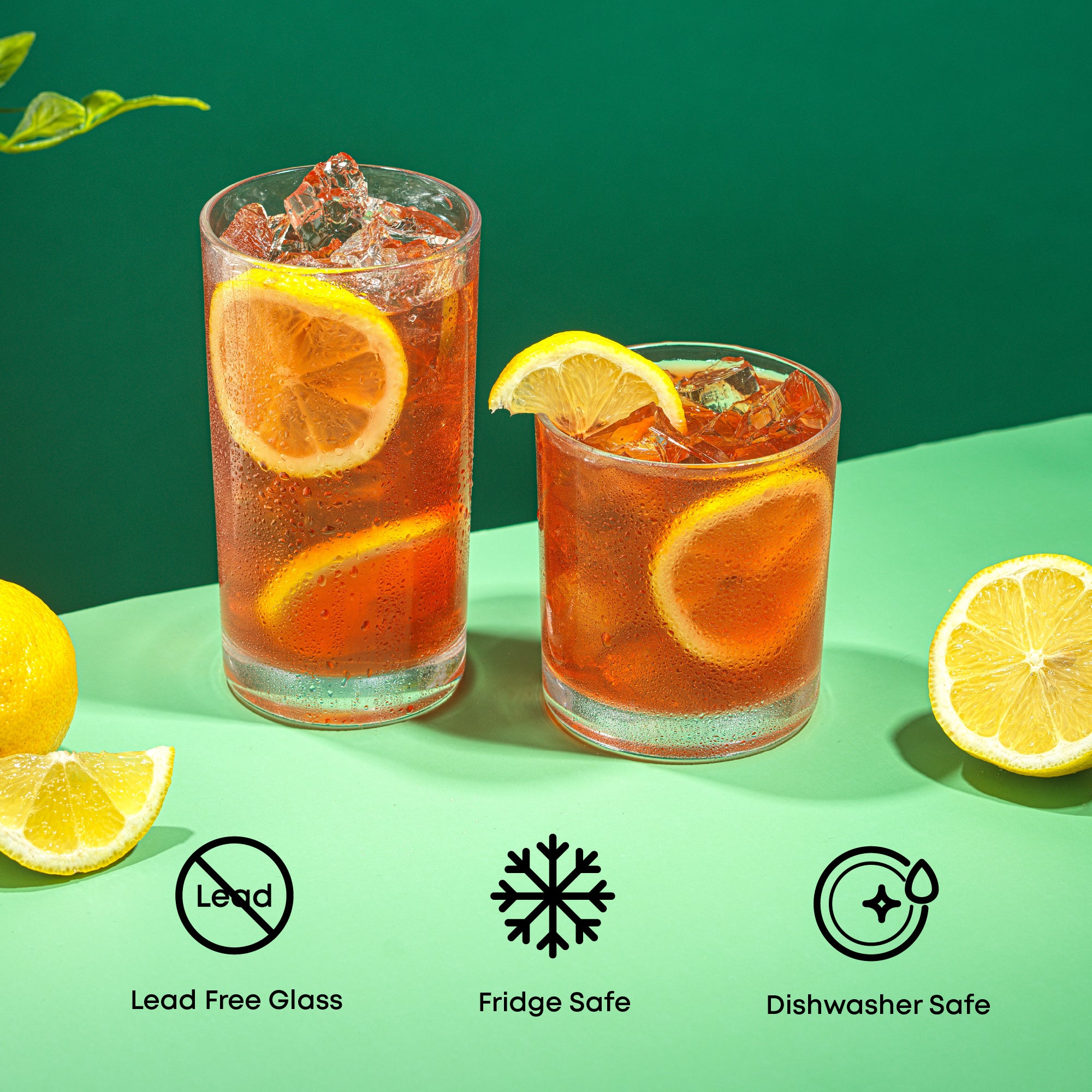 joyjolt-alain-drinking-glasses-set-of-8 image 5