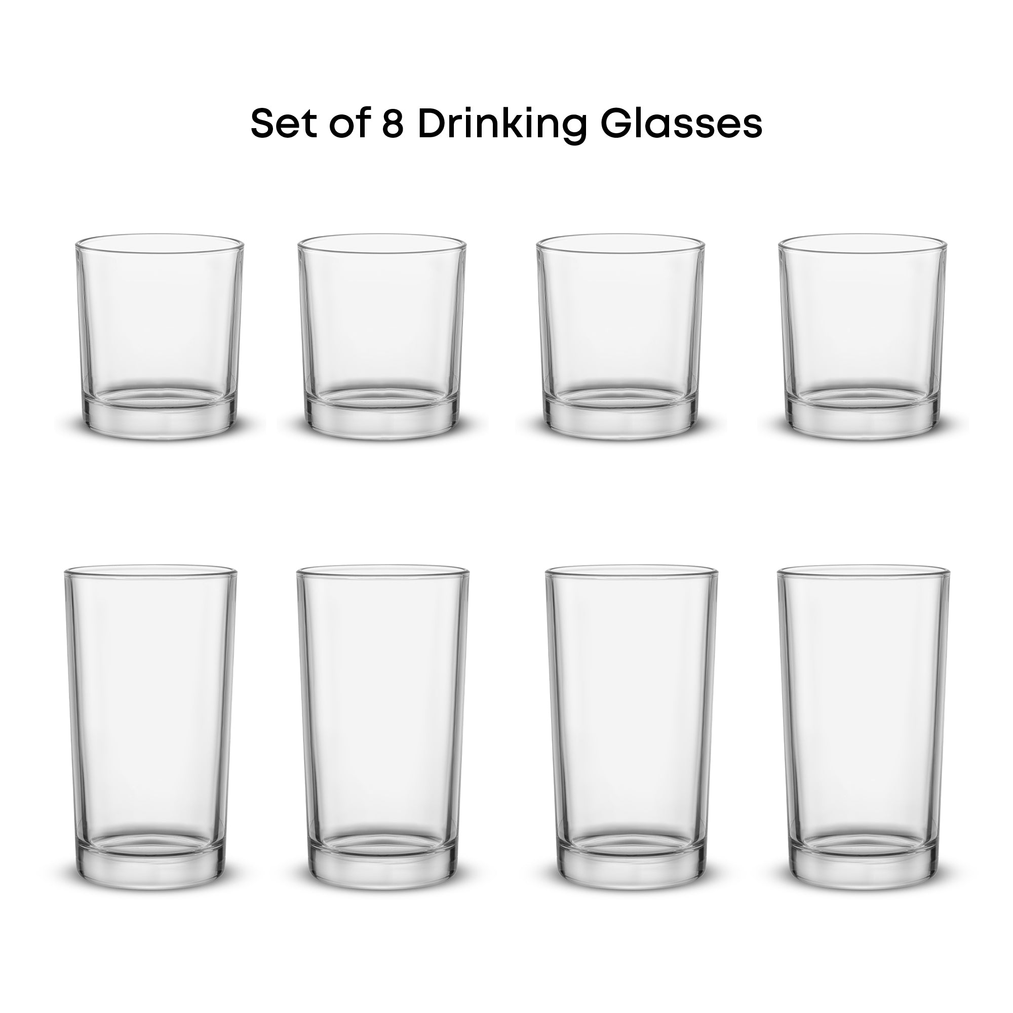 joyjolt-alain-drinking-glasses-set-of-8 image 6