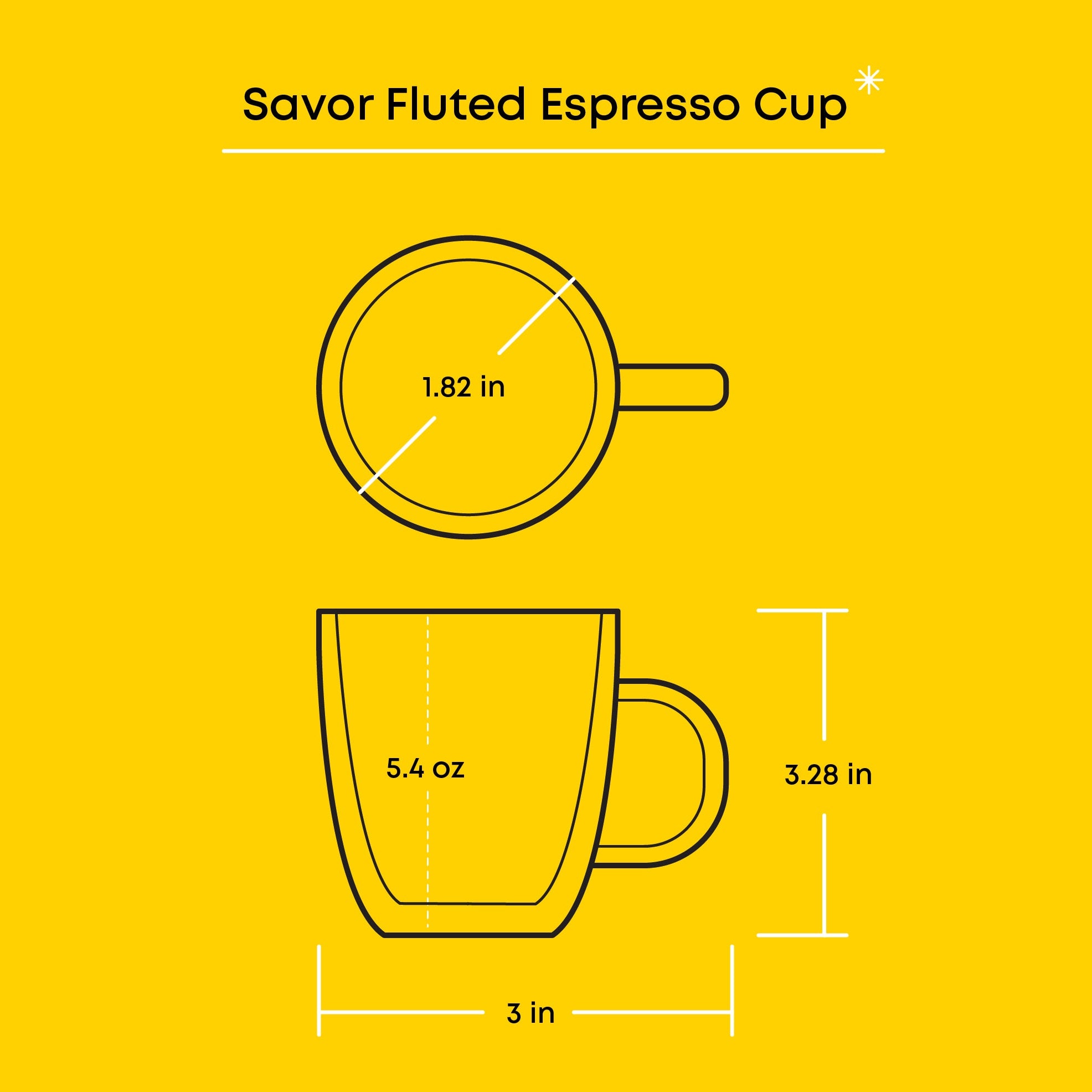 joyjolt-savor-fluted-double-wall-espresso-glasses-5-4-oz-set-of-4 image 5