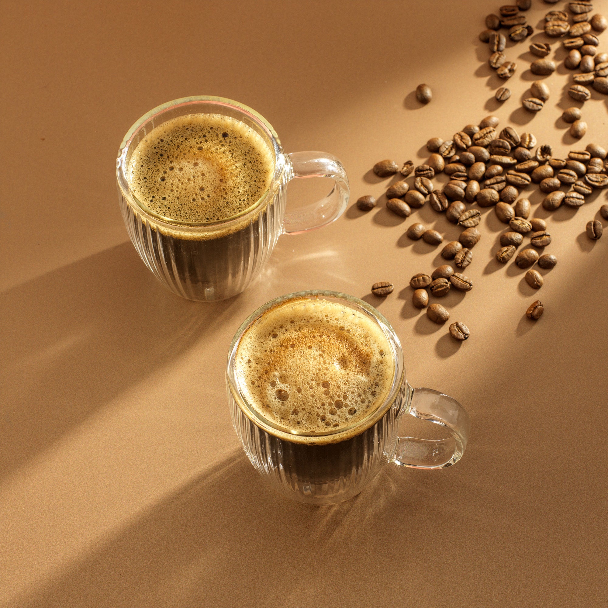 joyjolt-savor-fluted-double-wall-espresso-glasses-5-4-oz-set-of-4 image 4