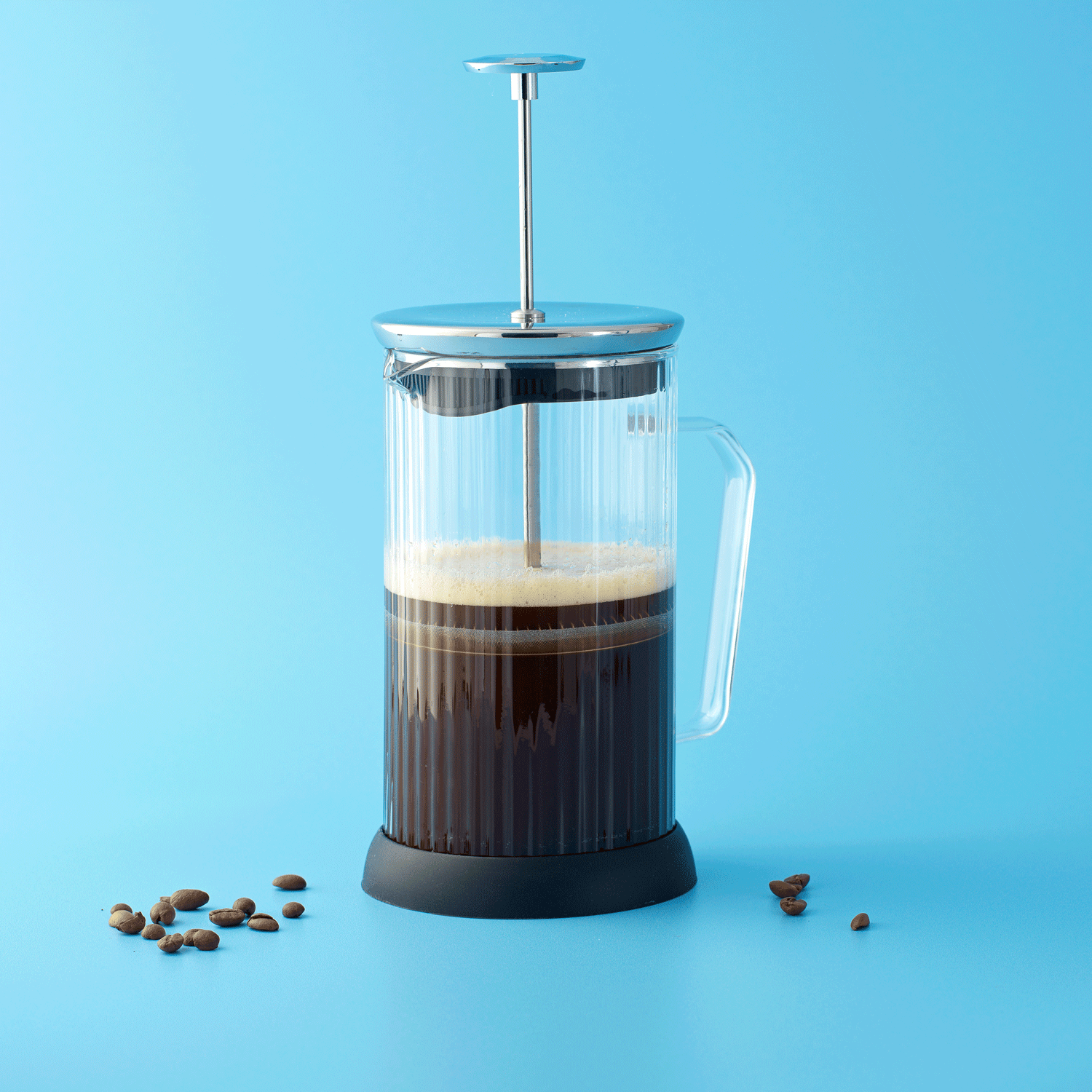 joyjolt-fluted-french-press-coffee-maker-33-8-oz image 6