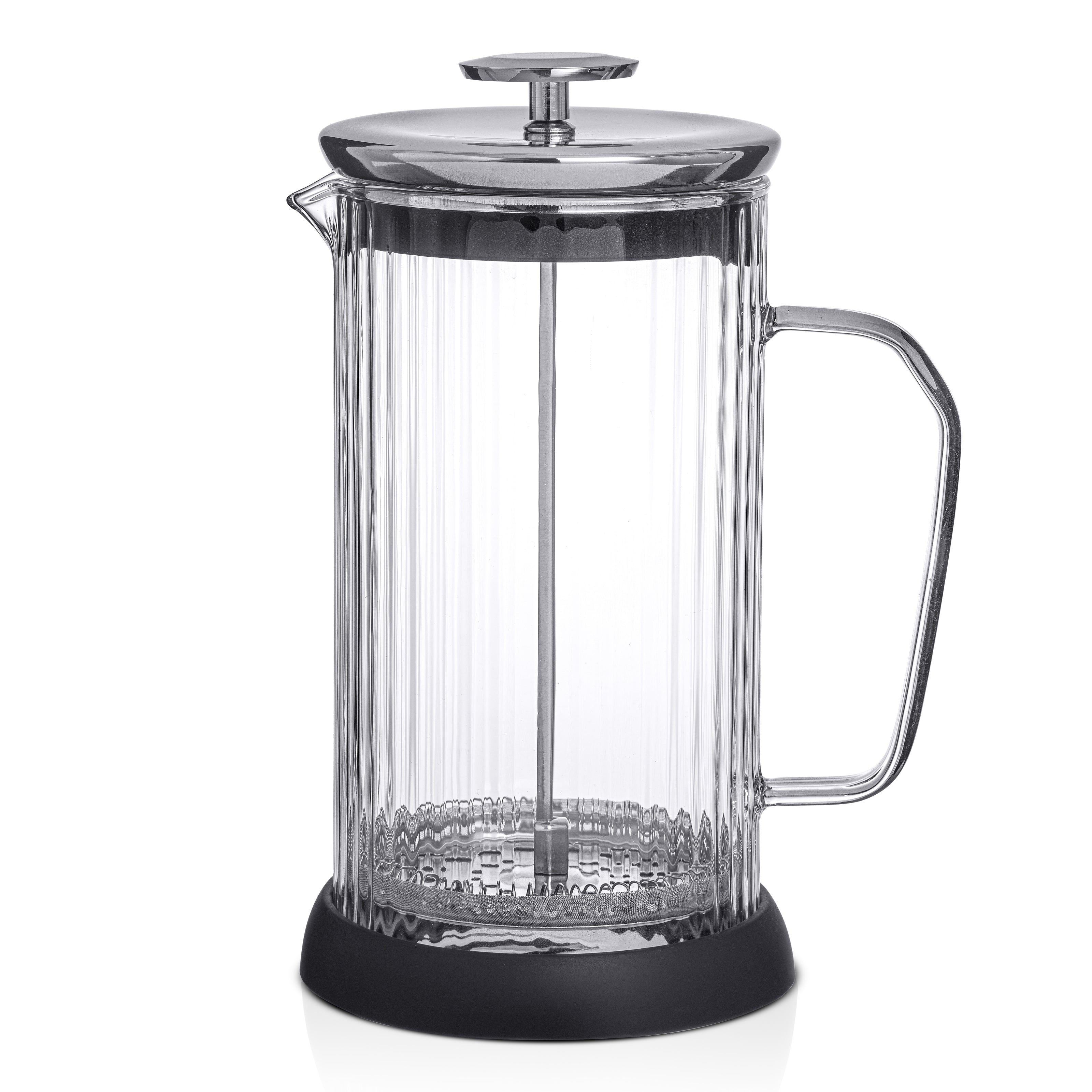 joyjolt-fluted-french-press-coffee-maker-33-8-oz image 3