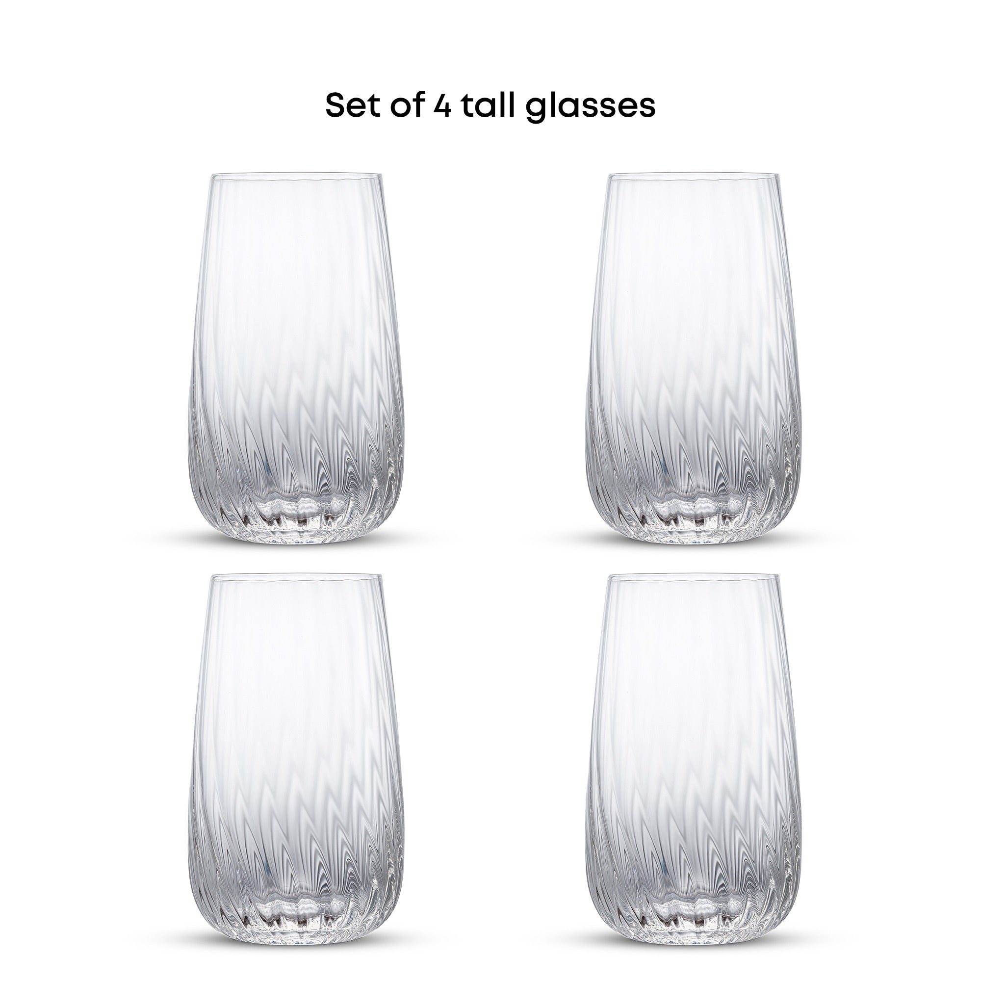 joyjolt-flow-optic-swirl-tall-glasses-set-of-4-19-oz-textured-highball-glasses image 4