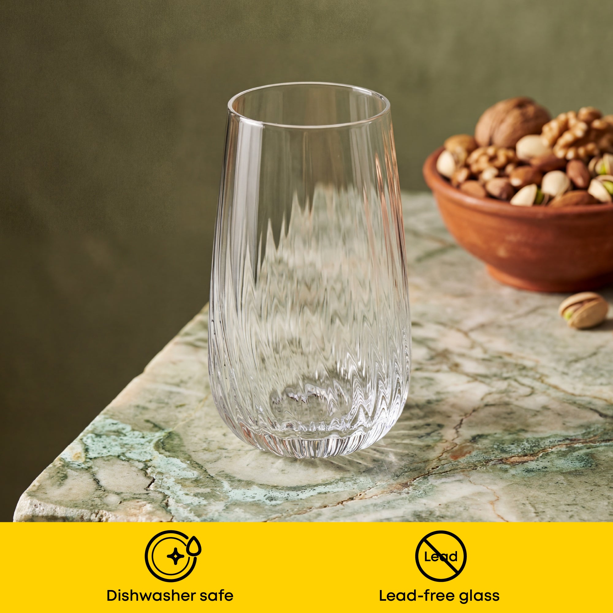 joyjolt-flow-optic-swirl-tall-glasses-set-of-4-19-oz-textured-highball-glasses image 6
