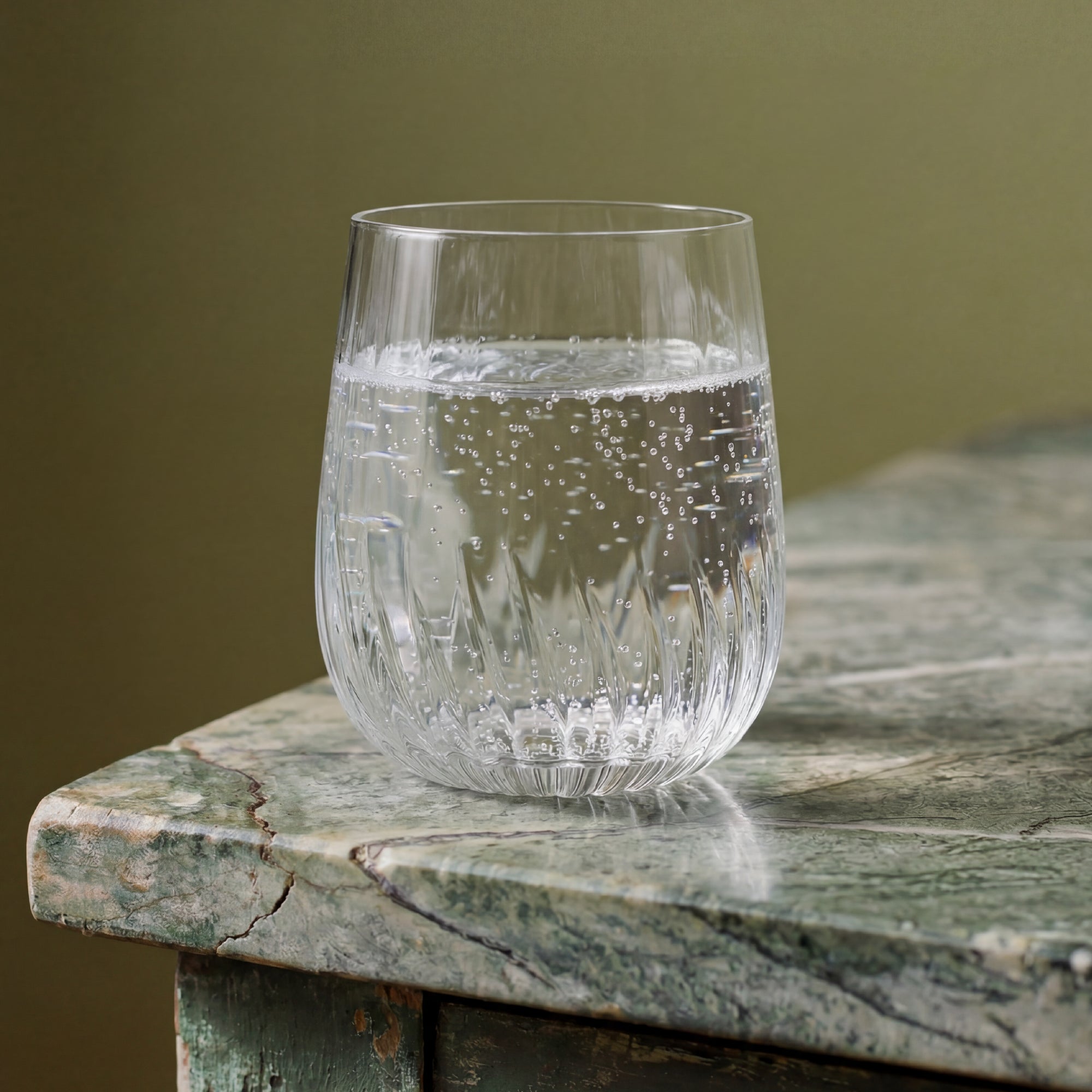 joyjolt-flow-optic-swirl-short-glasses-set-of-4-13oz image 2