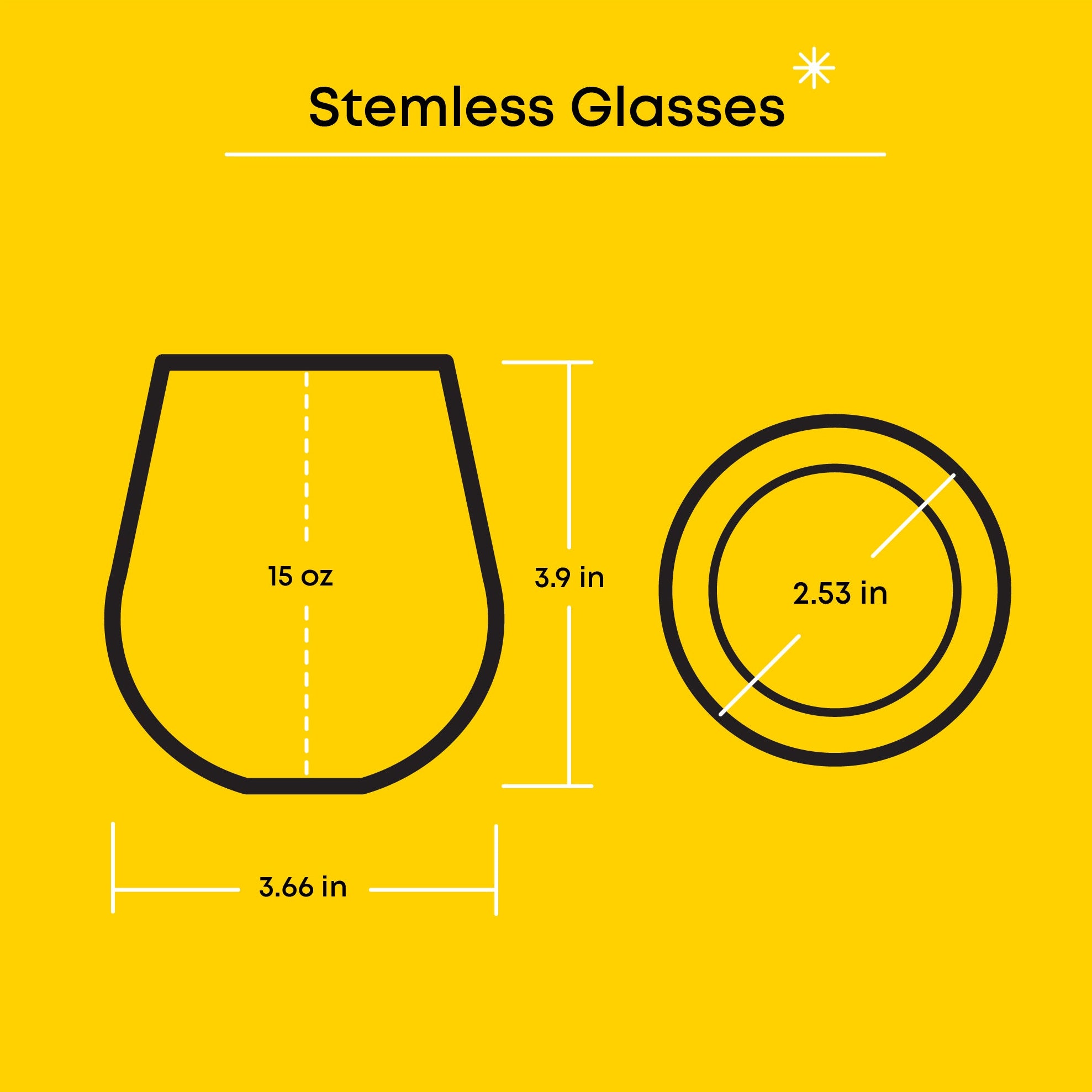joyjolt-hello-kitty-friends-above-the-clouds-stemless-drinking-glasses-set-of-4 image 7