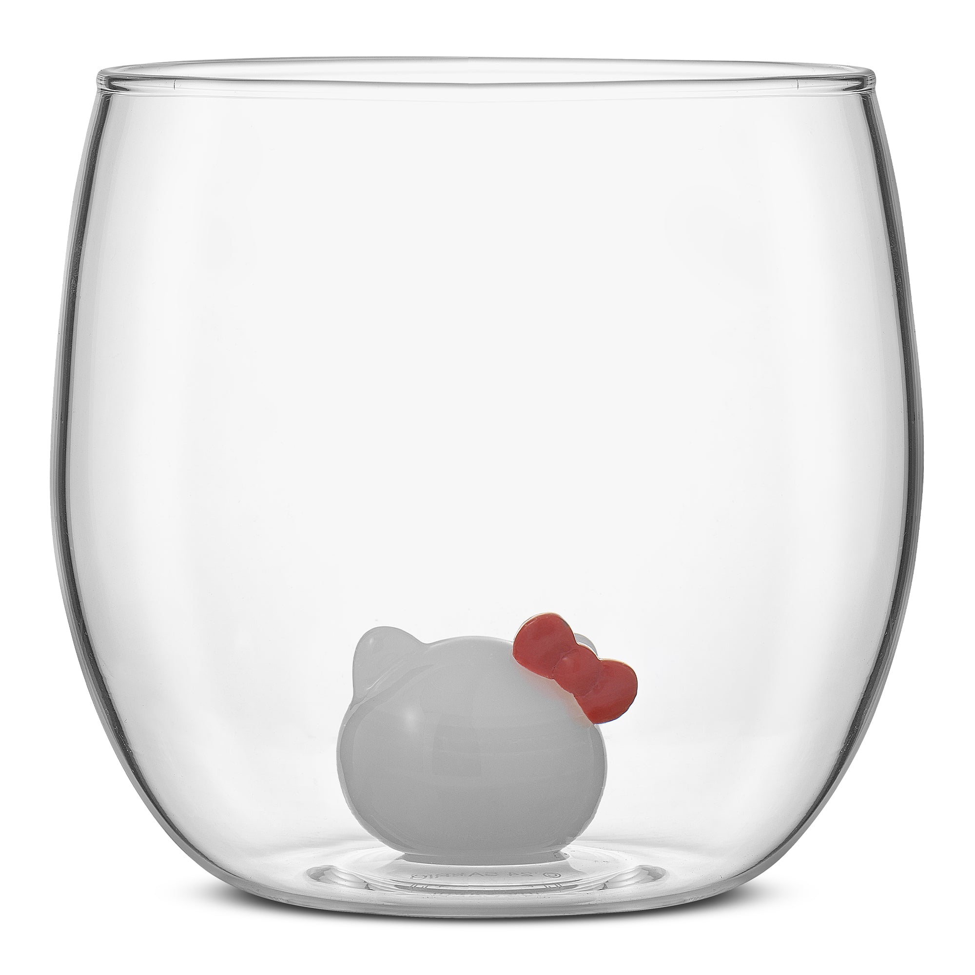joyjolt-hello-kitty-and-mimmy-3d-icon-short-drinking-glasses-set-of-2 image 7