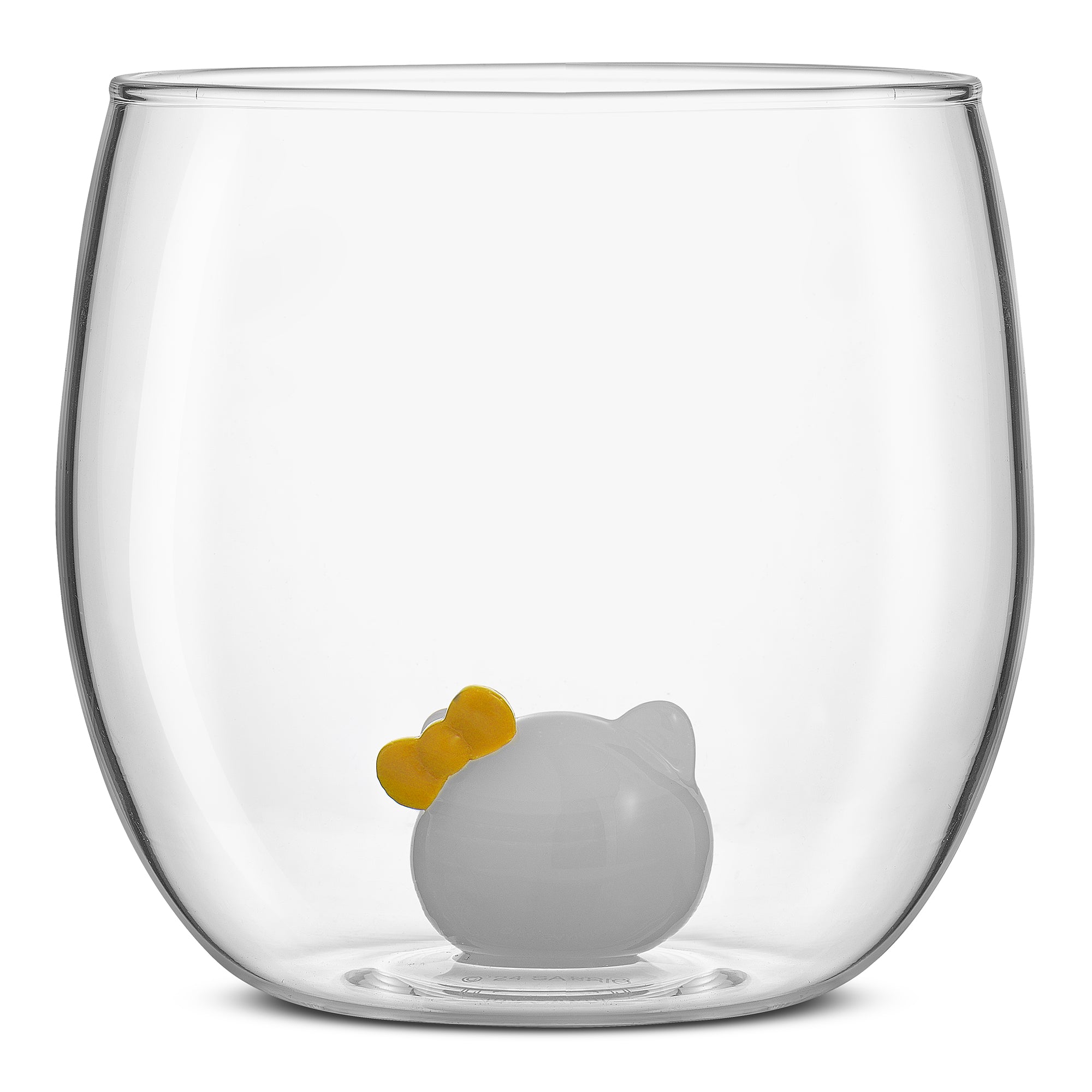 joyjolt-hello-kitty-and-mimmy-3d-icon-short-drinking-glasses-set-of-2 image 8