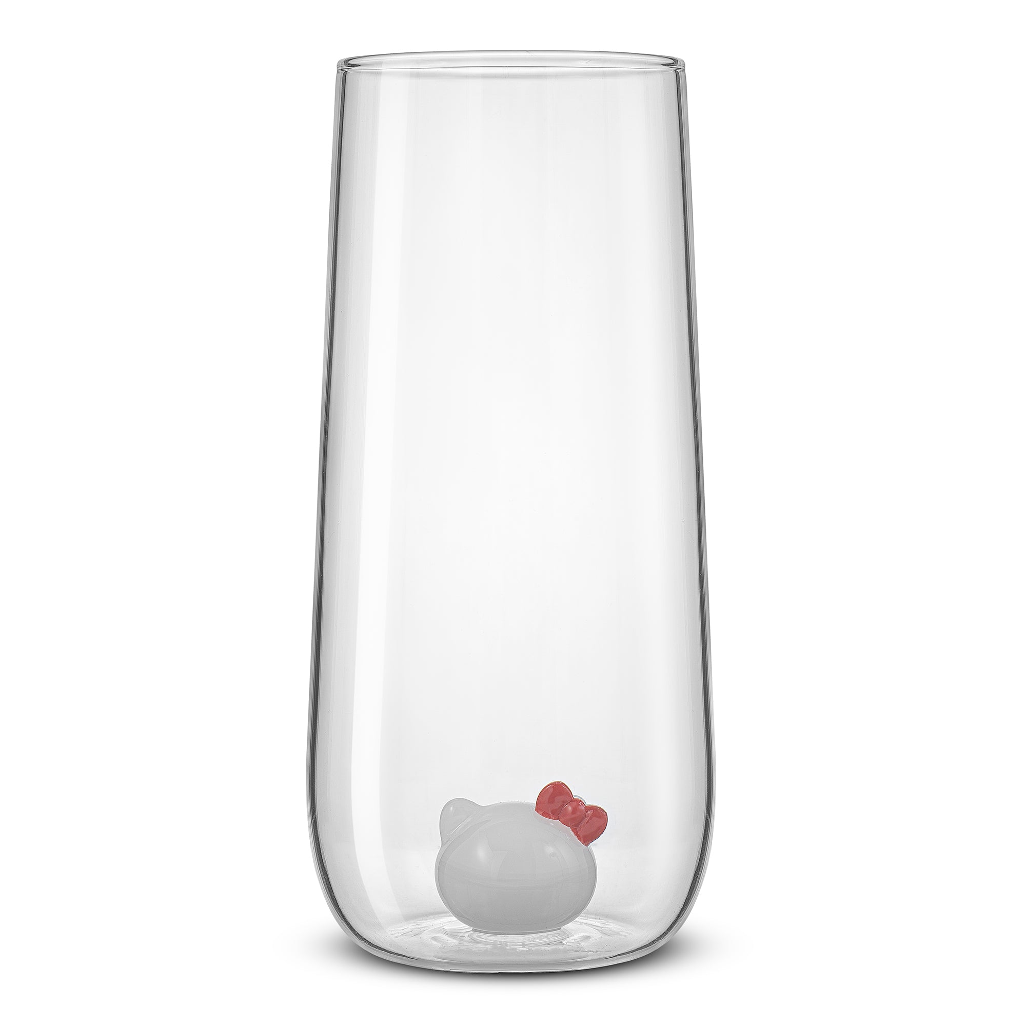joyjolt-hello-kitty-and-mimmy-3d-icon-tall-drinking-glasses-lead-free-borosilica image 7