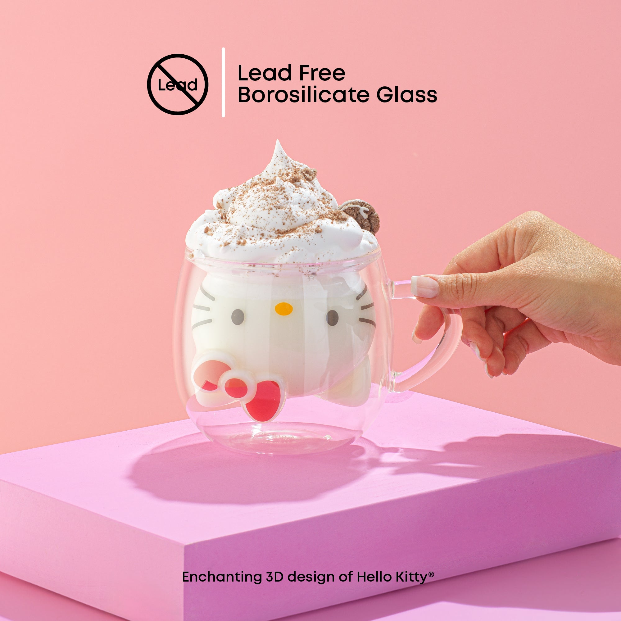joyjolt-hello-kitty-3d-double-wall-coffee-mug-13-5-oz image 3