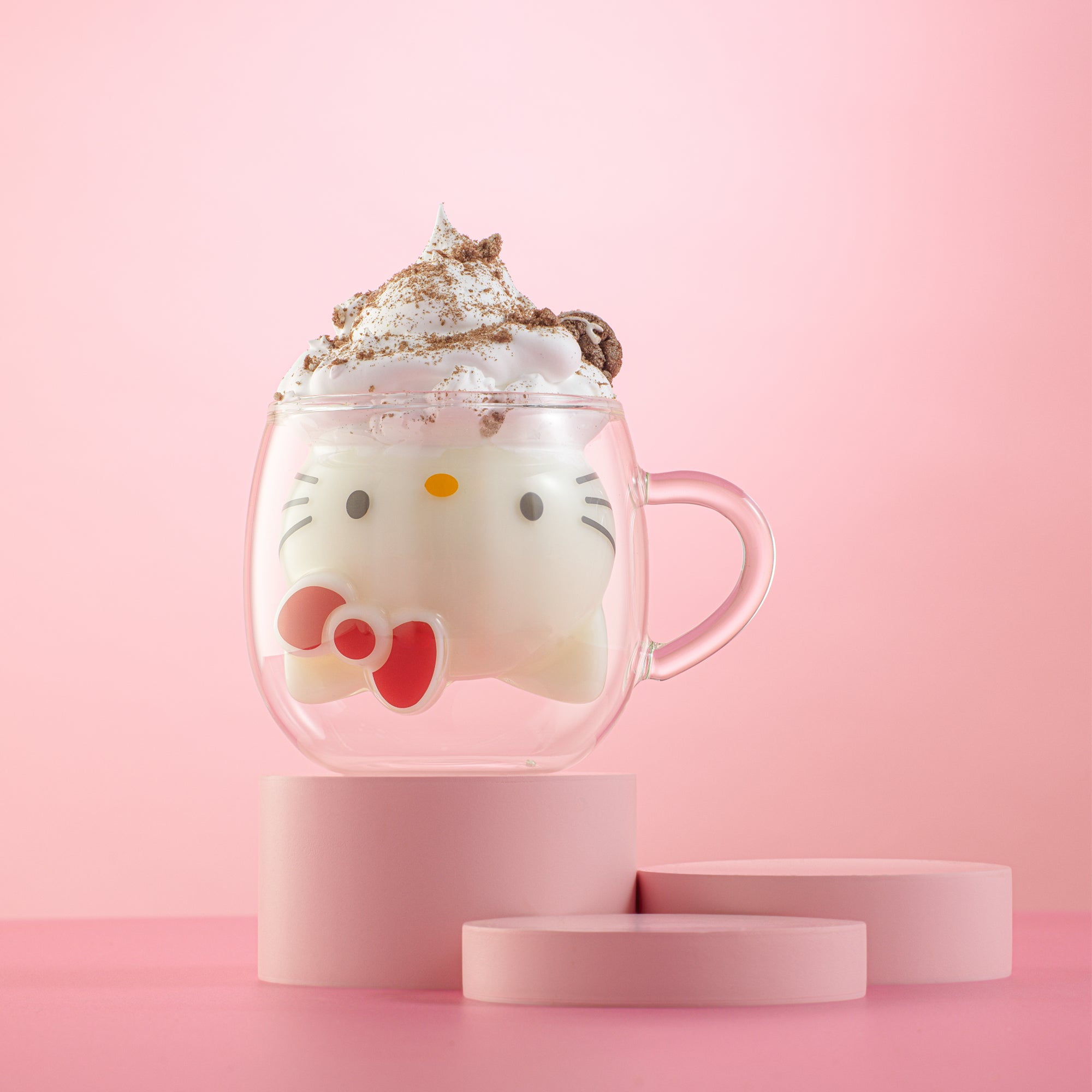 joyjolt-hello-kitty-3d-double-wall-coffee-mug-13-5-oz image 2