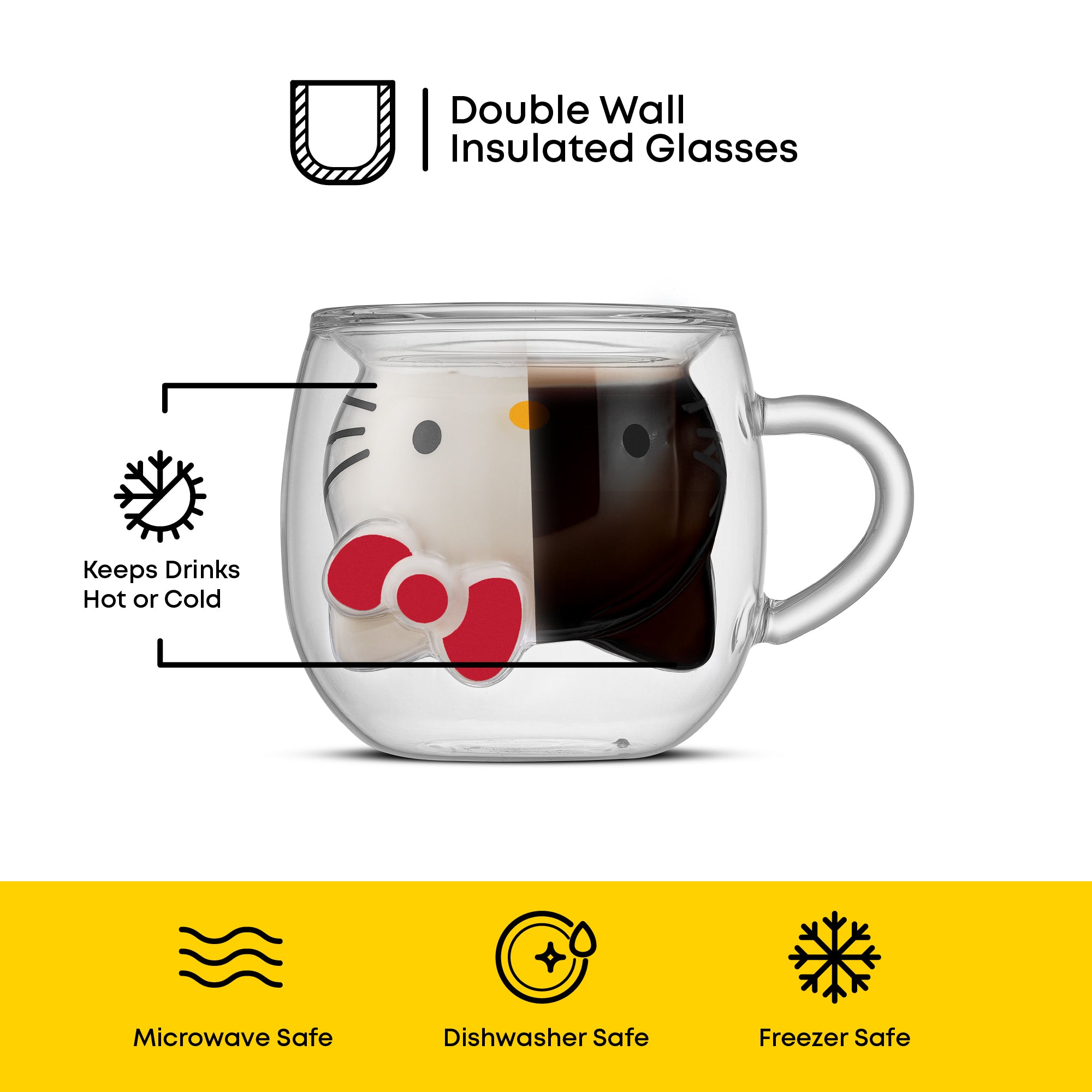 joyjolt-hello-kitty-3d-double-wall-coffee-mug-13-5-oz image 5