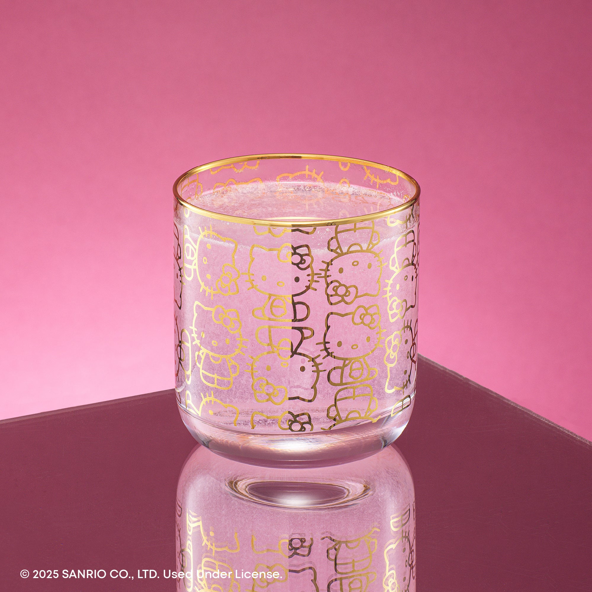 joyjolt-hello-kitty-charmed-short-glasses-set-of-2 image 7