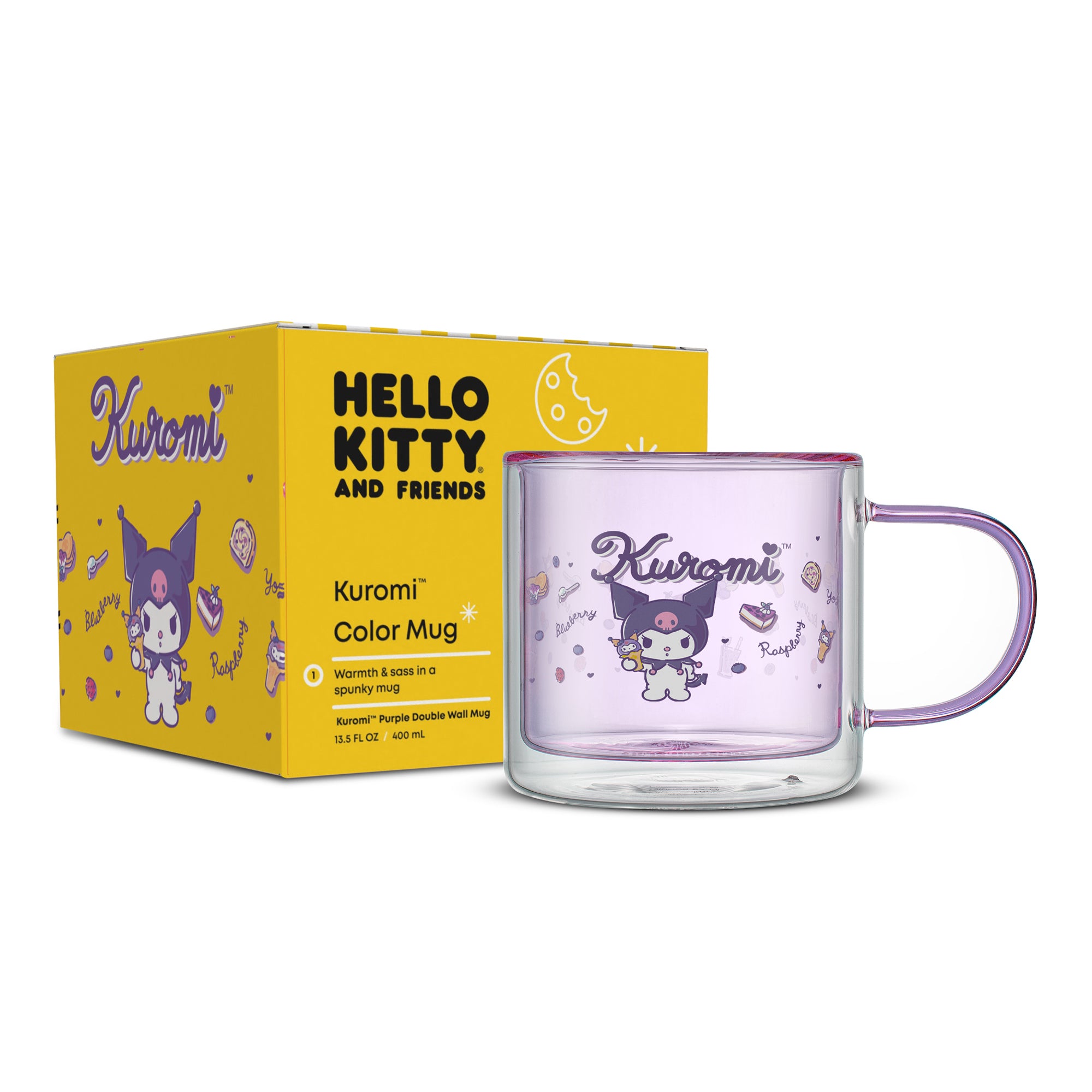 joyjolt-x-sanrio-kuromi-double-wall-coffee-mug-13-5-oz image 7