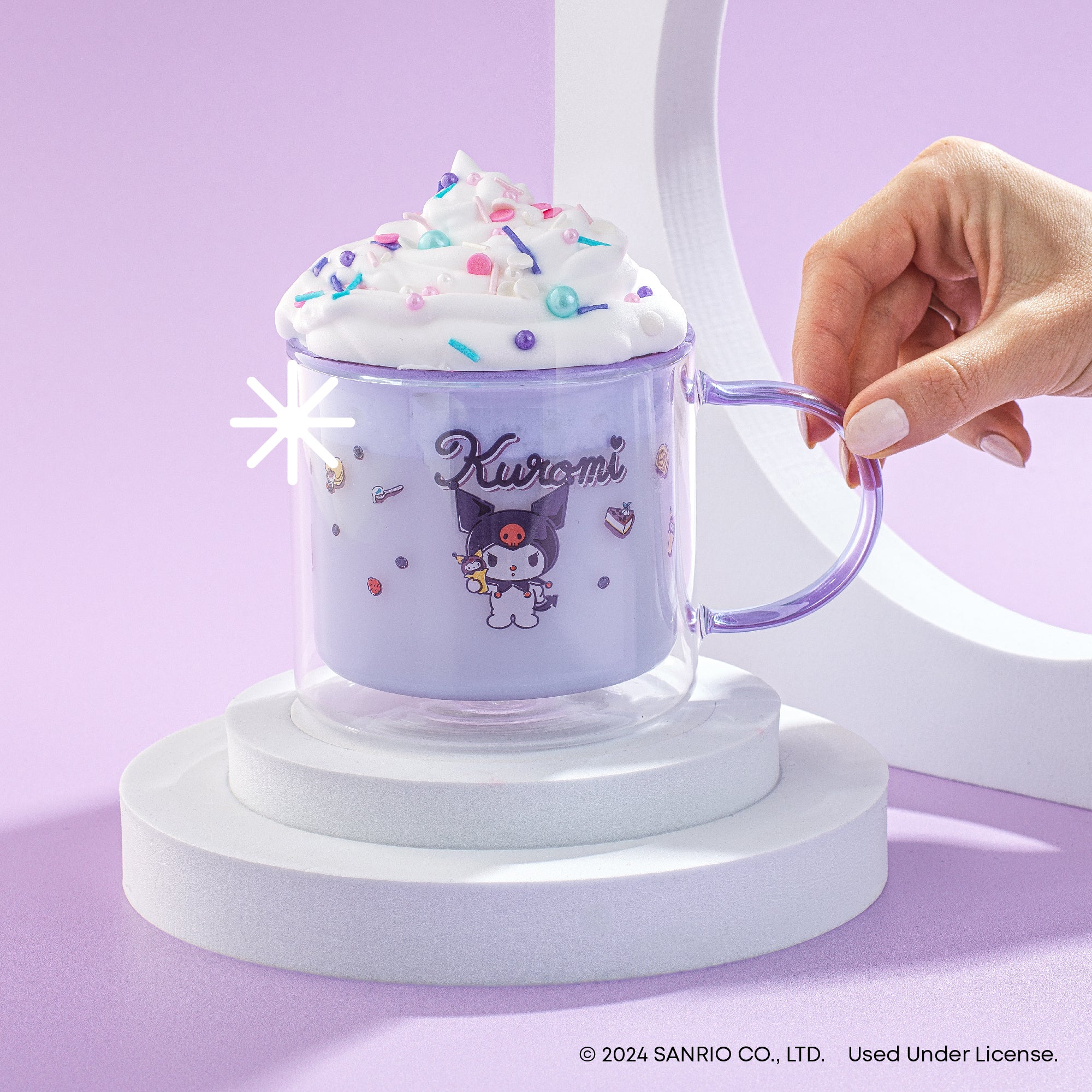 joyjolt-x-sanrio-kuromi-double-wall-coffee-mug-13-5-oz image 8