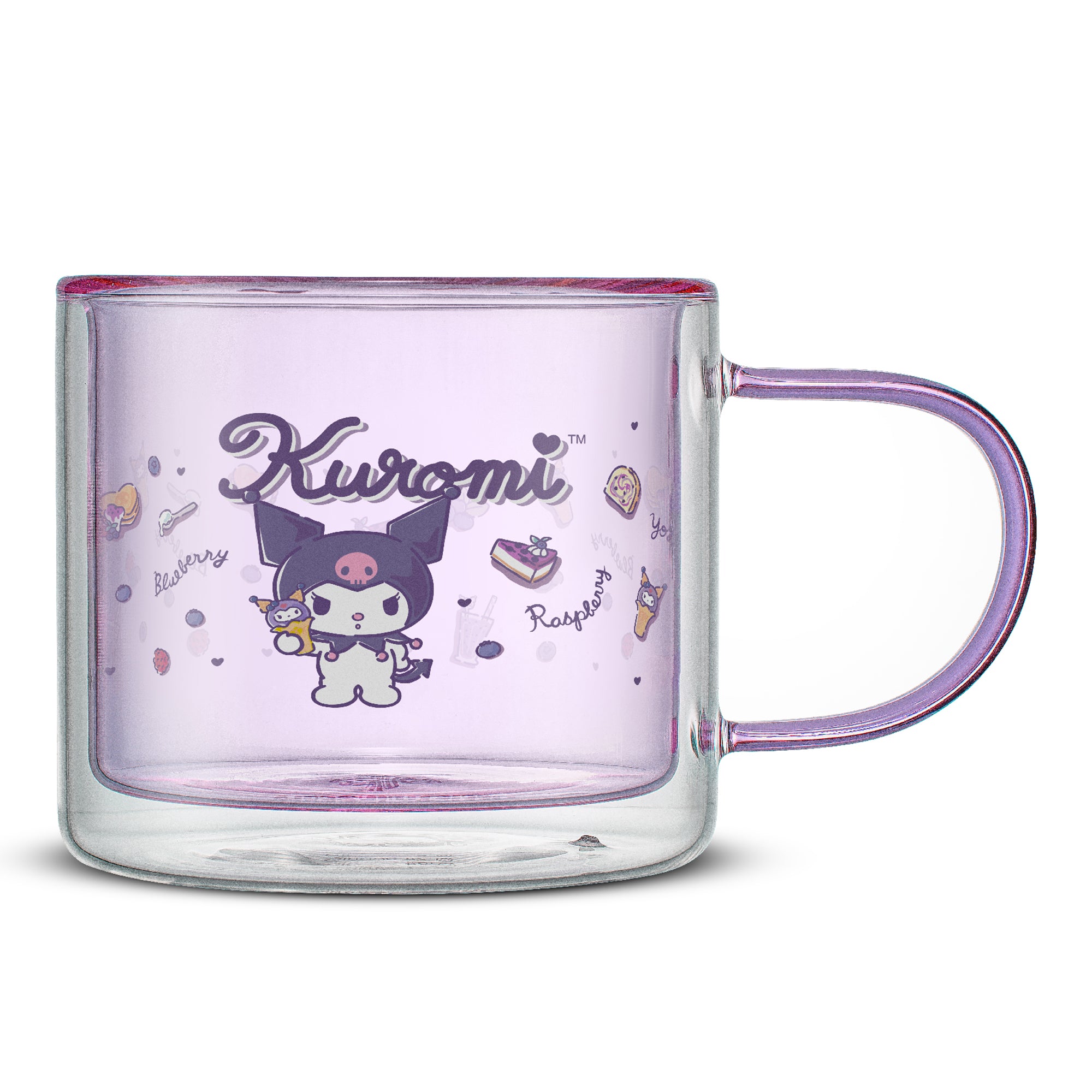 joyjolt-x-sanrio-kuromi-double-wall-coffee-mug-13-5-oz image 1