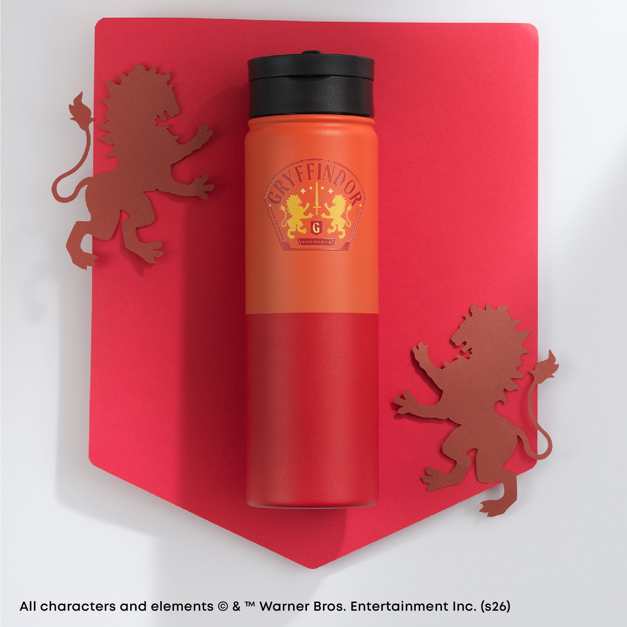 joyjolt-harry-potter-gryffindor-stainless-steel-water-bottle-22-oz image 6
