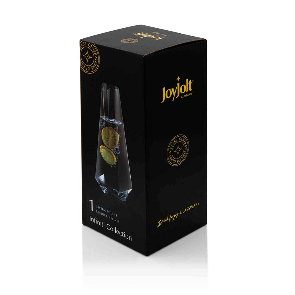 joyjolt-infiniti-beverage-pitcher-crystal-non-drip-spout-dishwasher-safe image 5