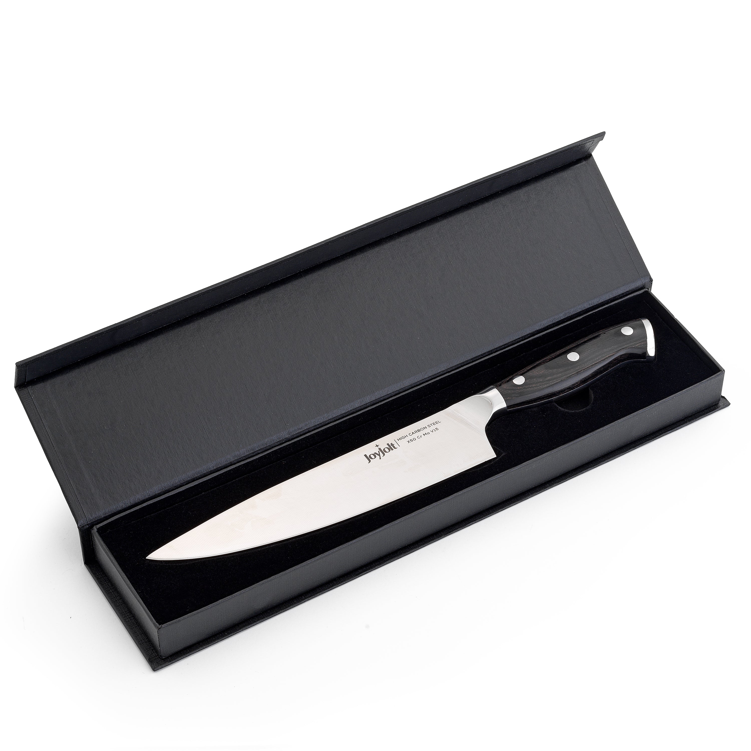 joyjolt-8-inch-professional-chef-knife-with-high-carbon-german-steel-blade-and-c image 3