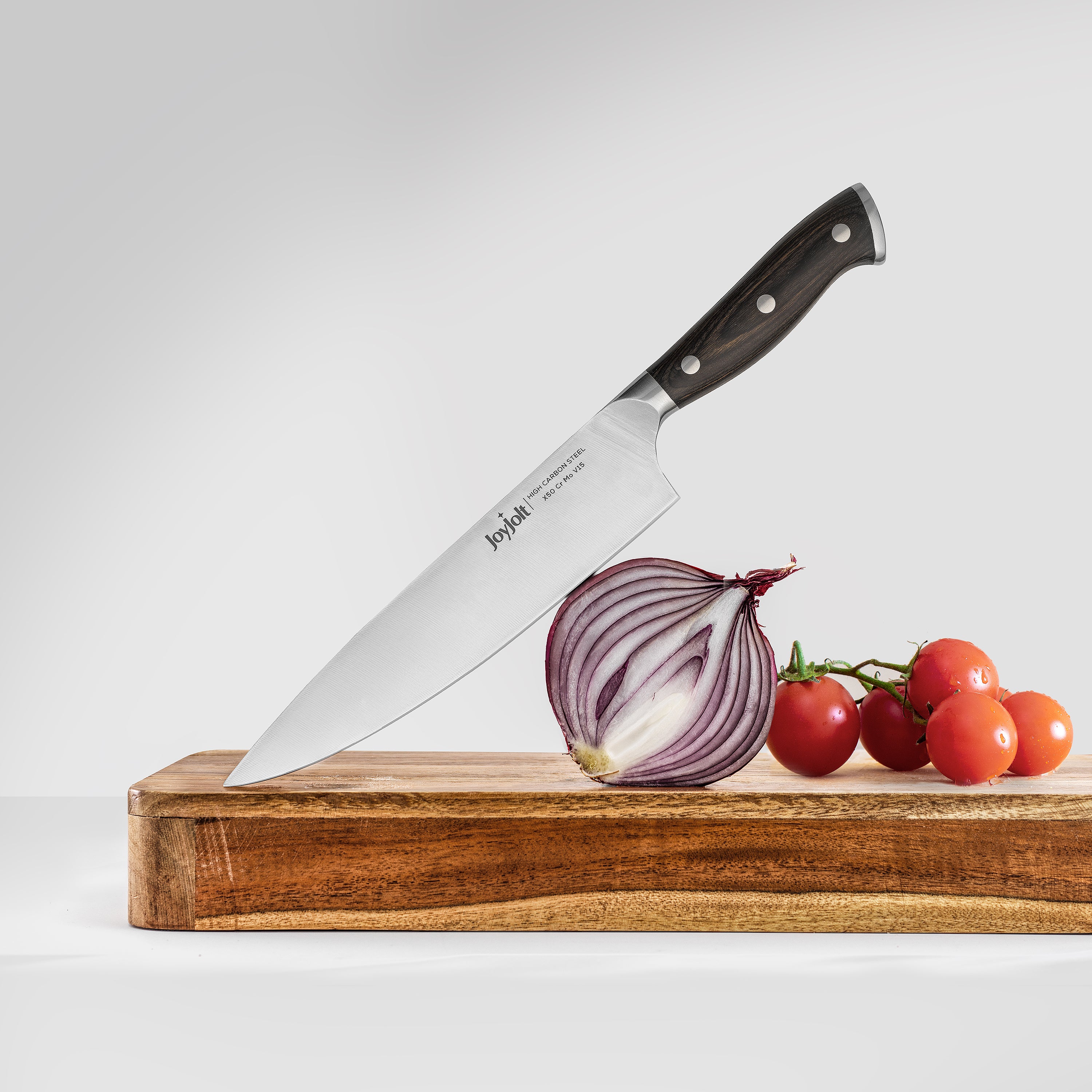 joyjolt-8-inch-professional-chef-knife-with-high-carbon-german-steel-blade-and-c image 6