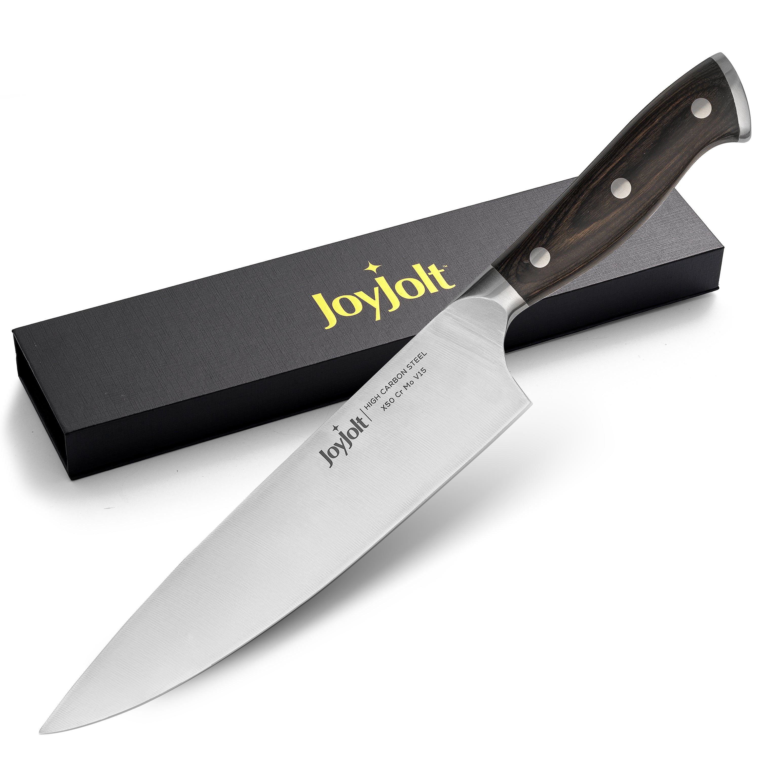 joyjolt-8-inch-professional-chef-knife-with-high-carbon-german-steel-blade-and-c image 7