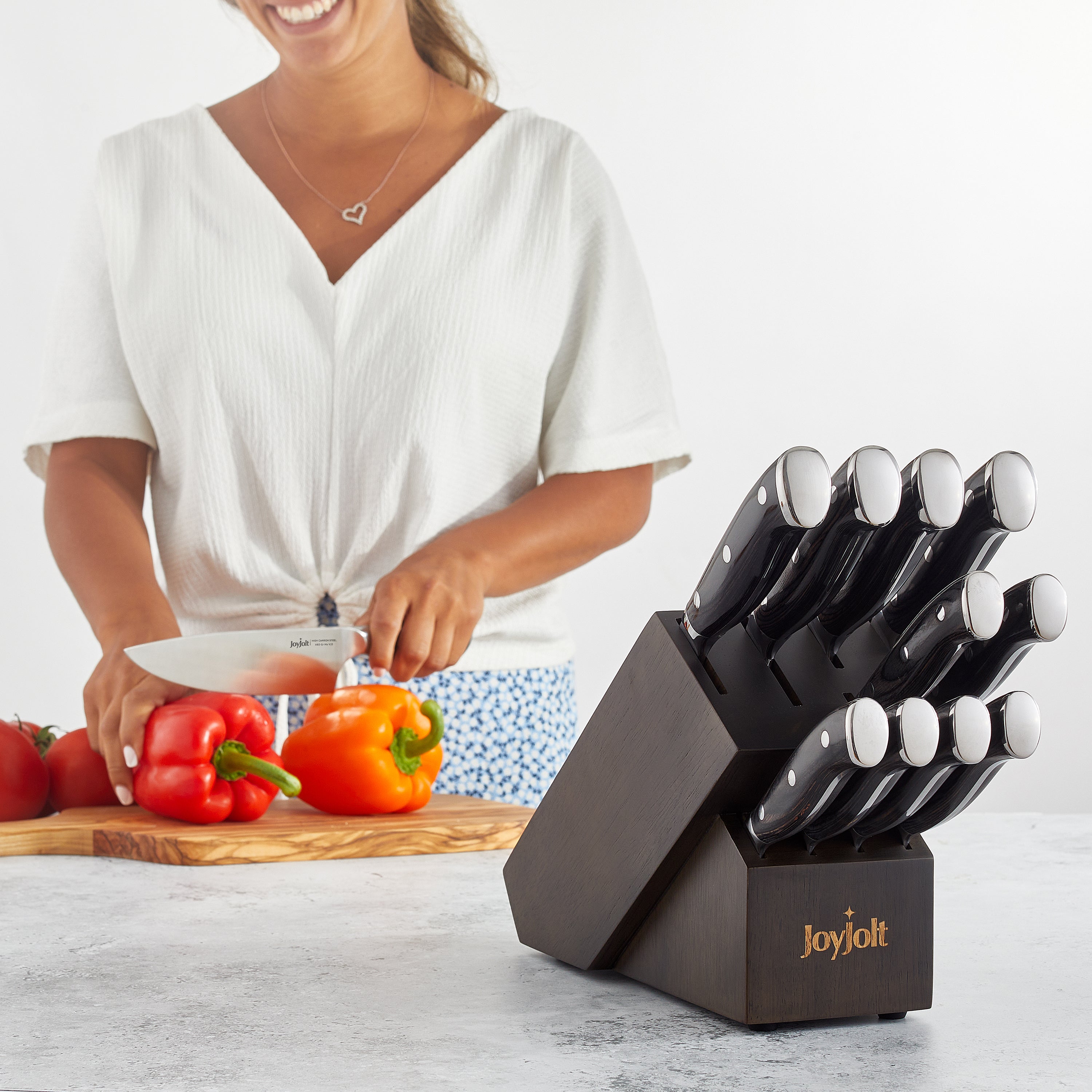 joyjolt-11-piece-high-carbon-knife-block-set-10-knives-block-pakkawood-handles-d image 4