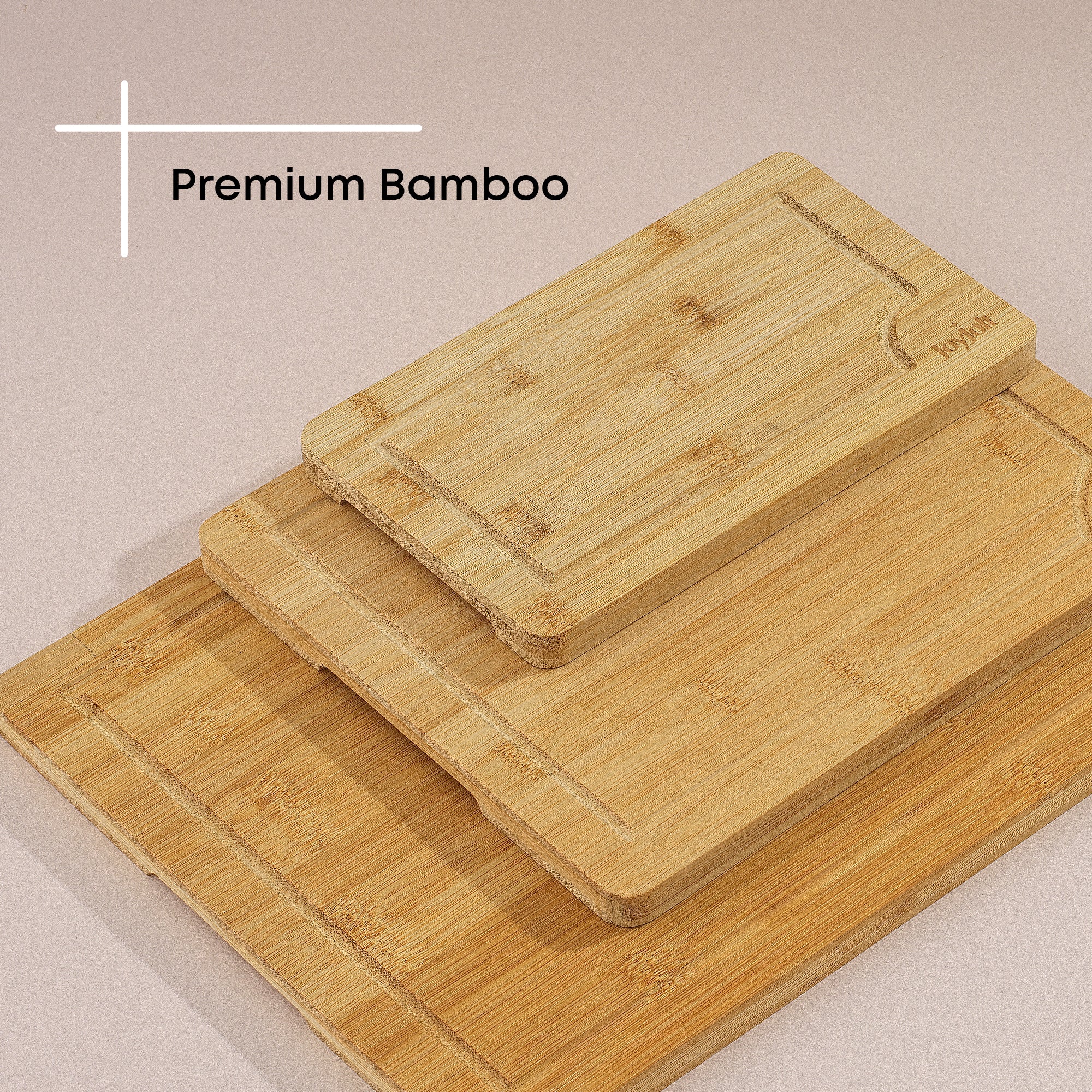 joyjolt-3-piece-bamboo-kitchen-cutting-board-set image 3
