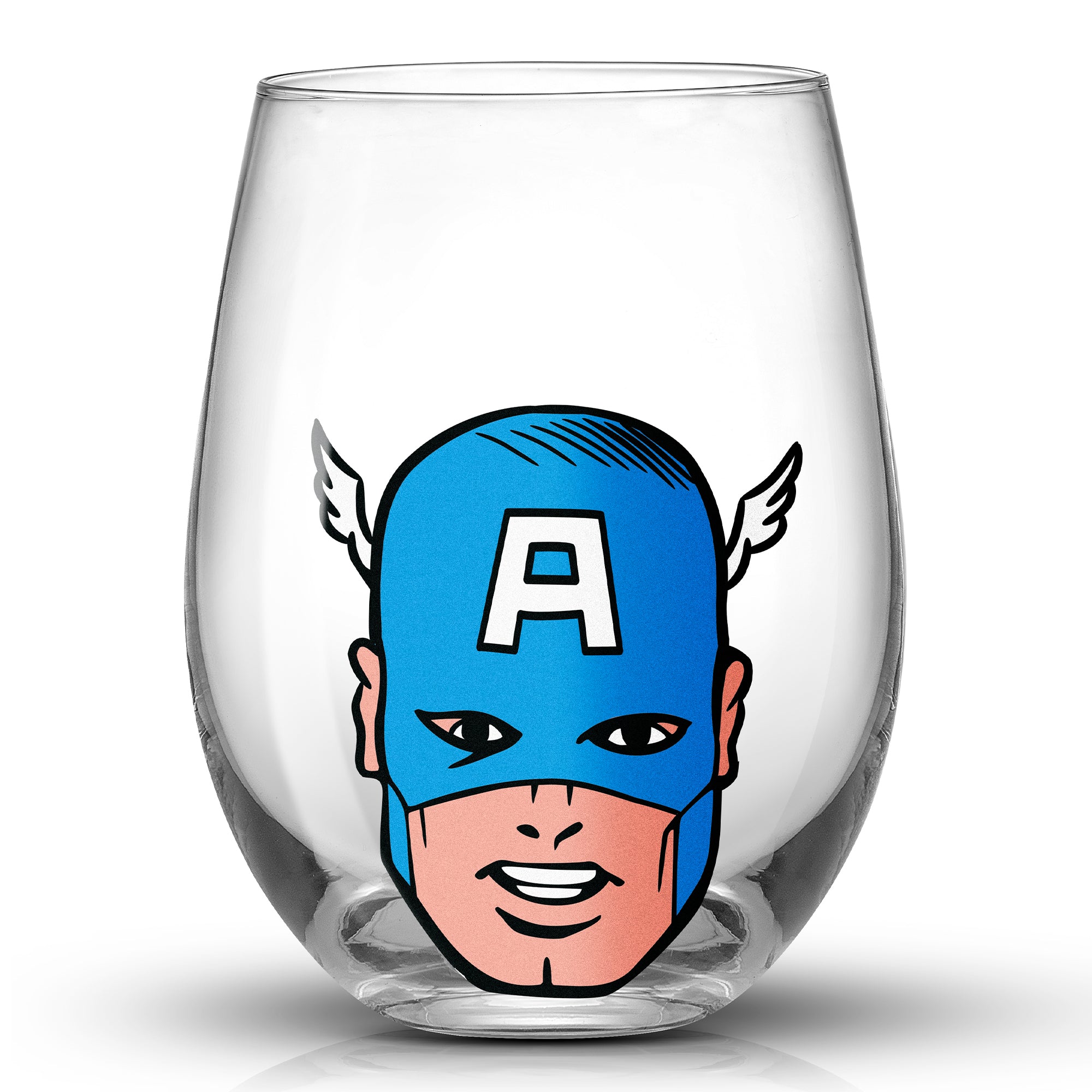 joyjolt-marvel-heroes-stemless-drinking-glasses-set-of-4-19-oz-spider-man-iron-m image 7