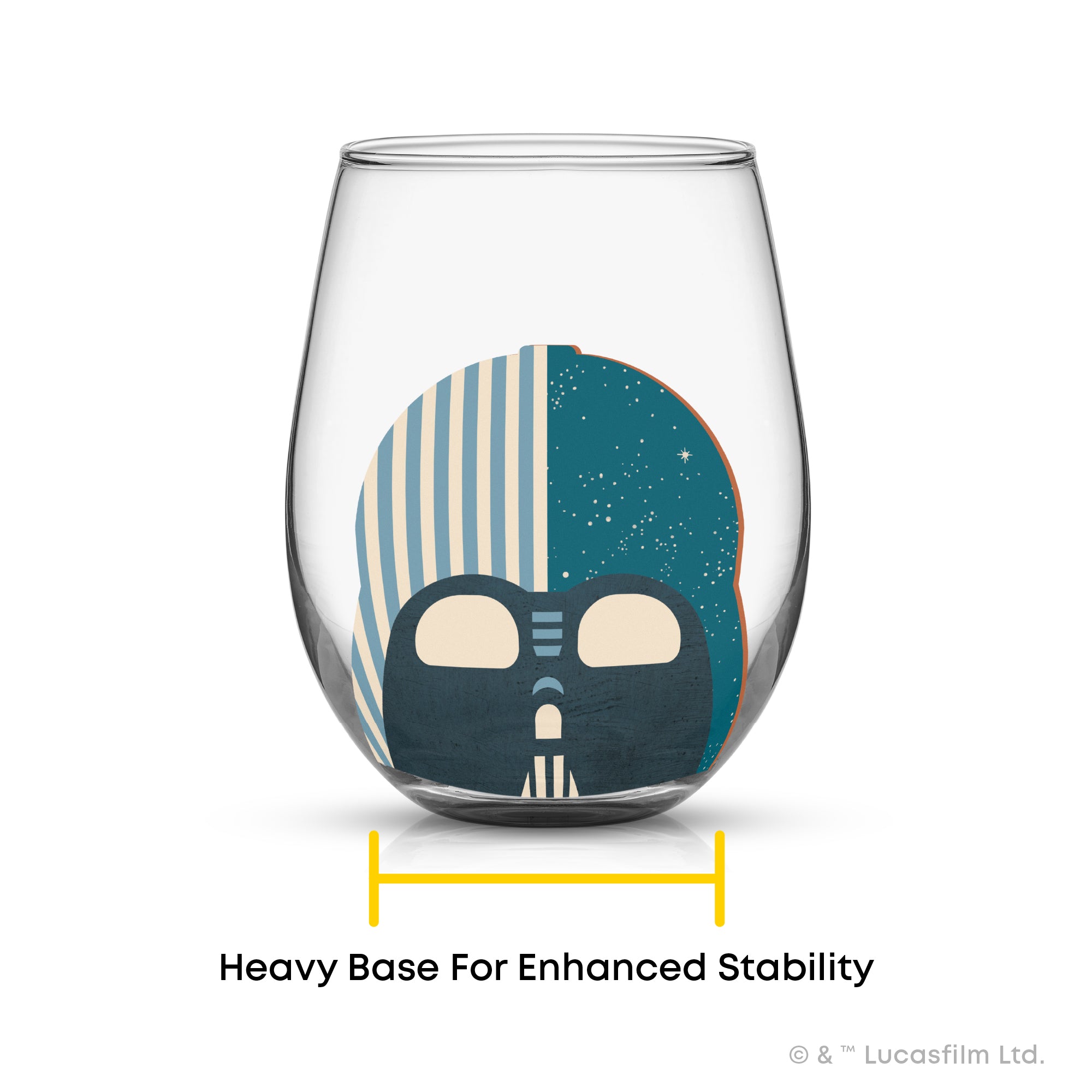 joyjolt-star-wars-helmet-hues-stemless-drinking-glasses-set-of-4-19-oz image 3